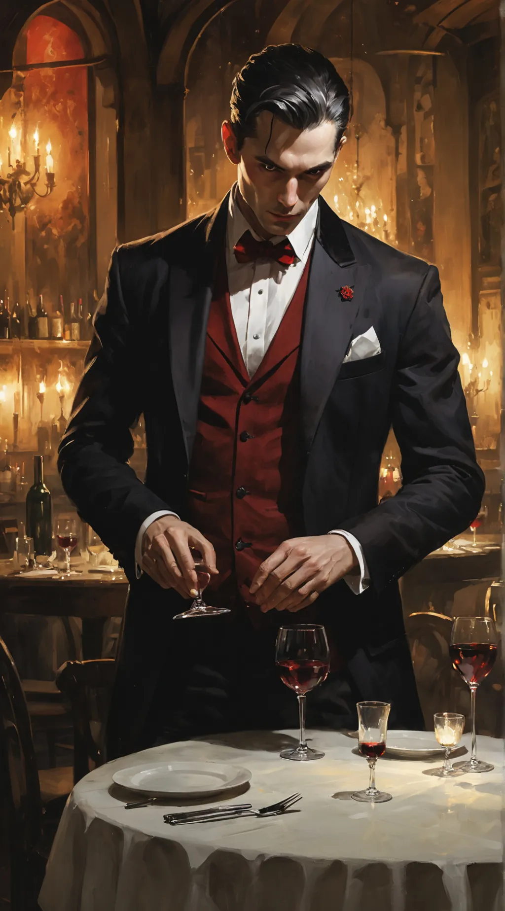 ai character: tu nv background