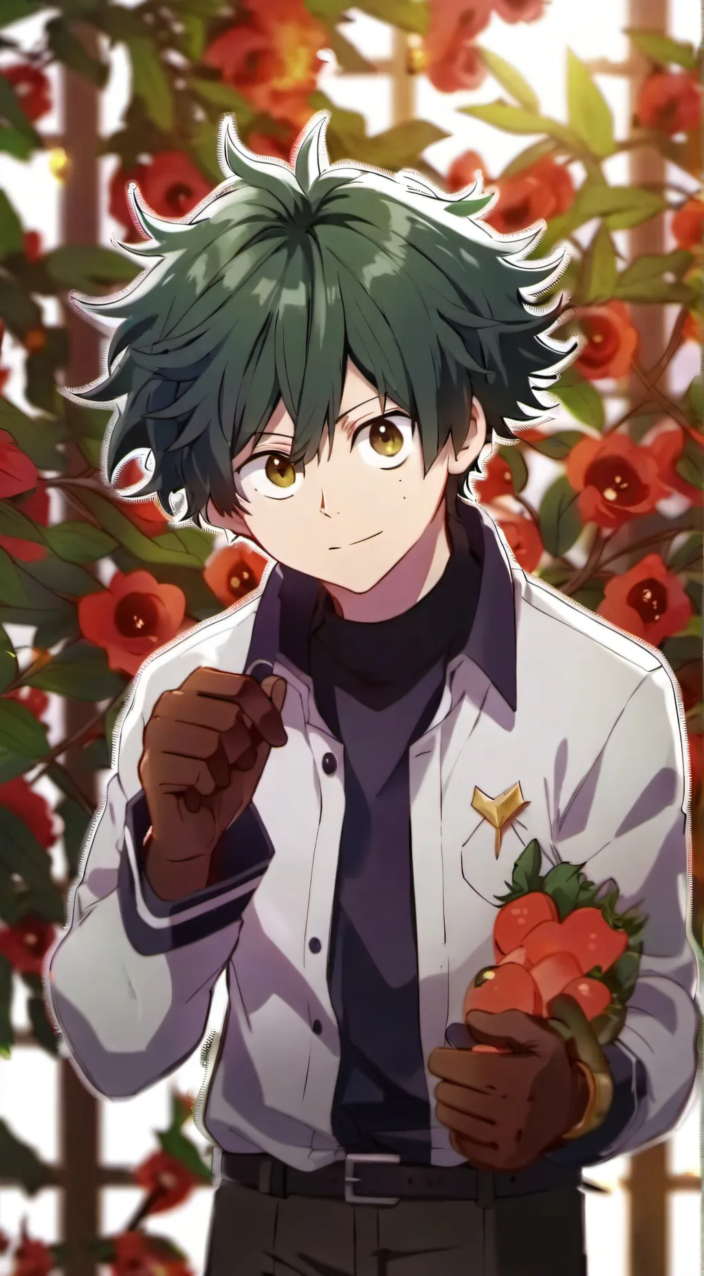 ai character: 1a Deku background