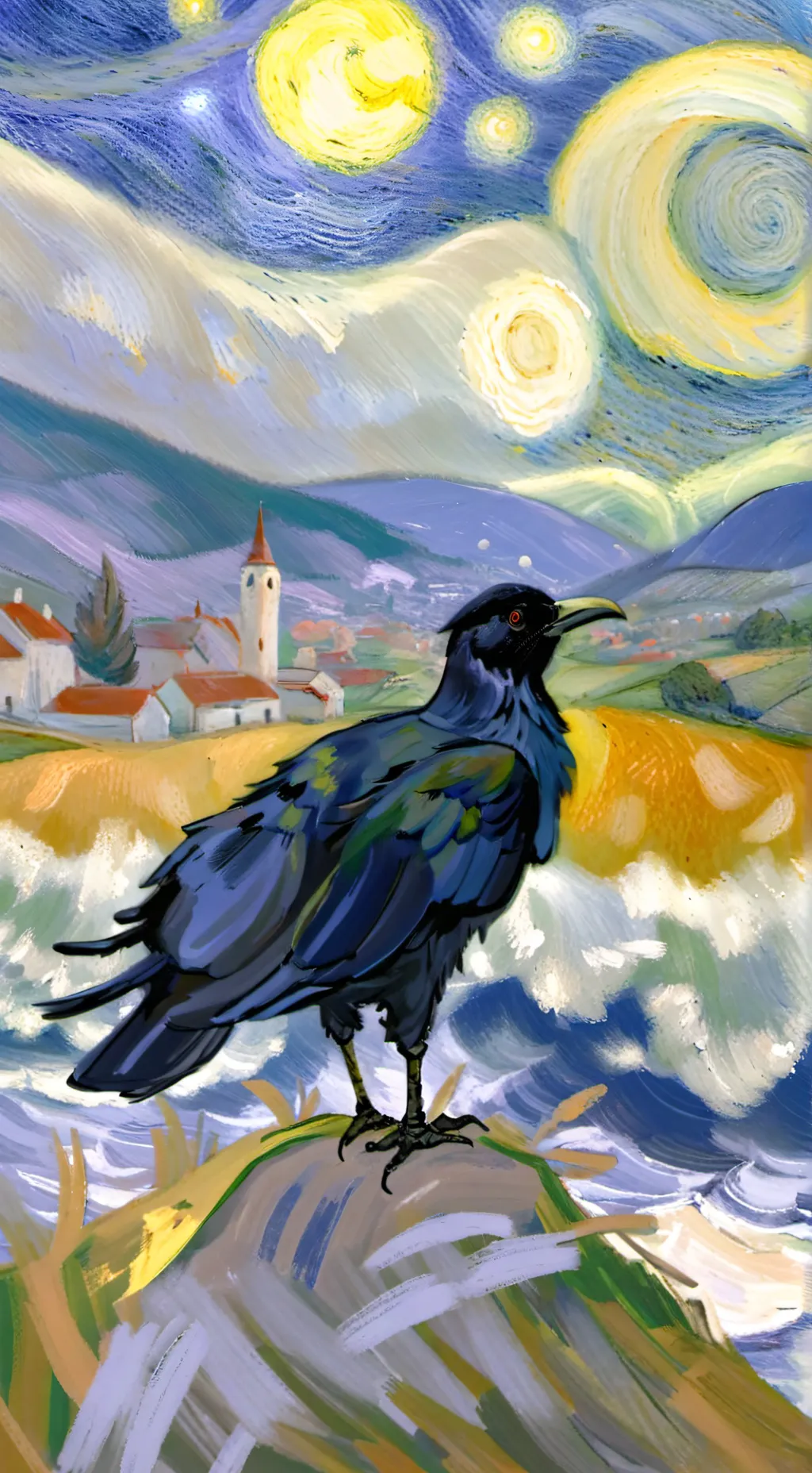 ai character: Tokoyami y el 💘  background