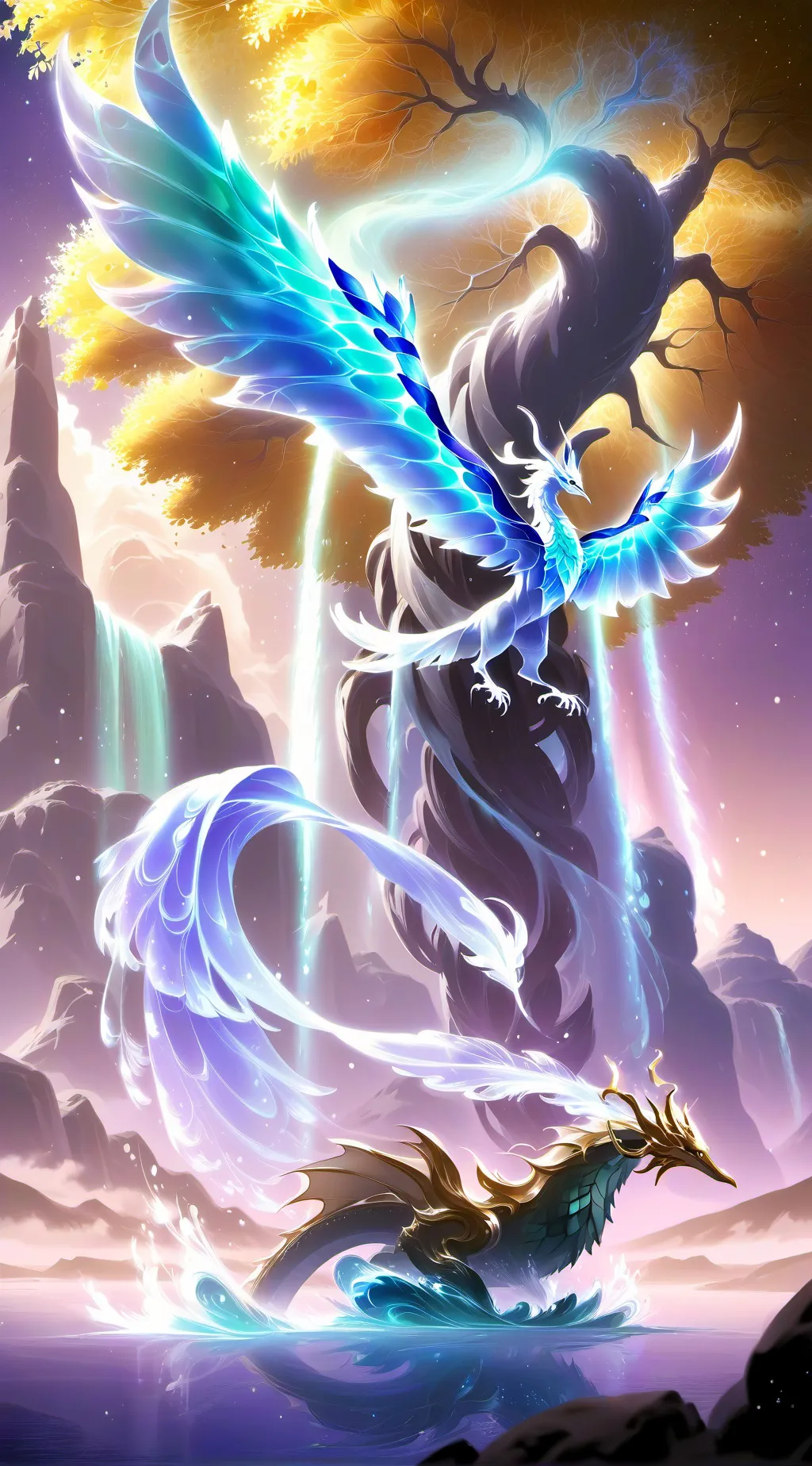 ai character: ✨Léonnard🌟 background