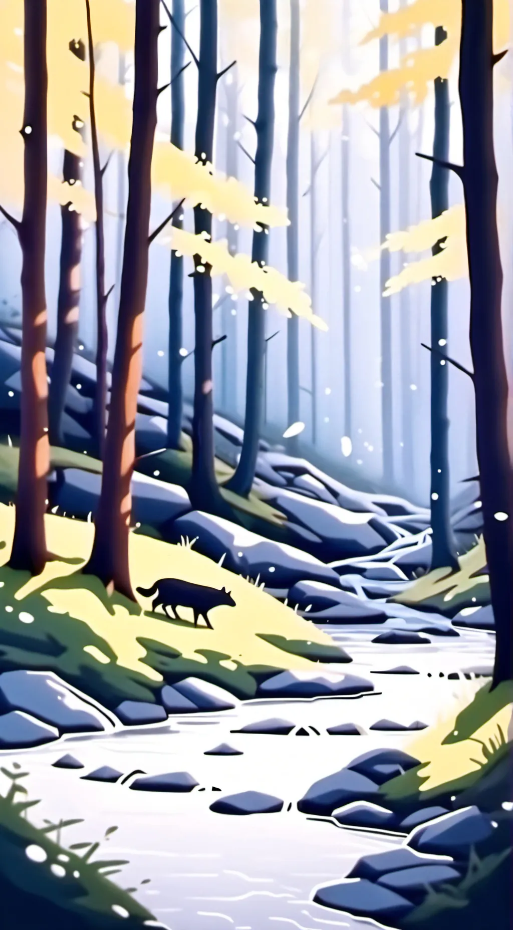 ai character: Prixelin background