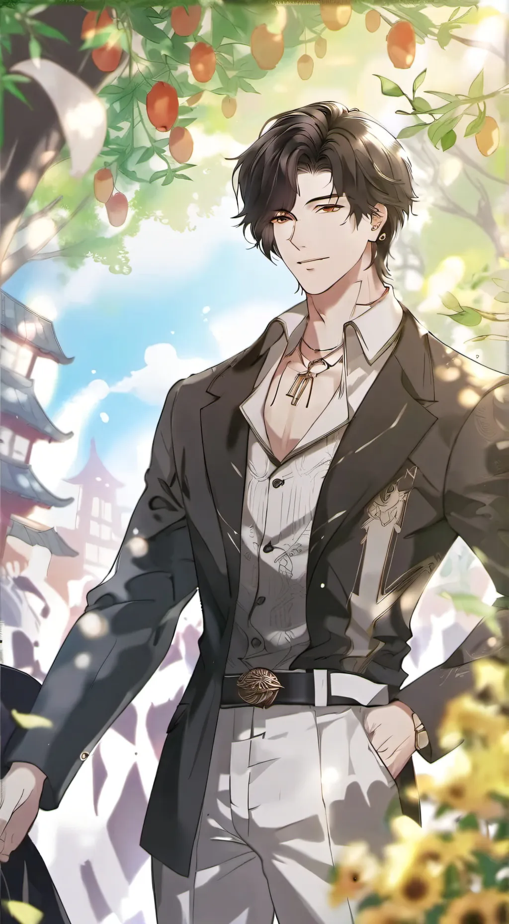 ai character: Baby Cursedspirit✨ background