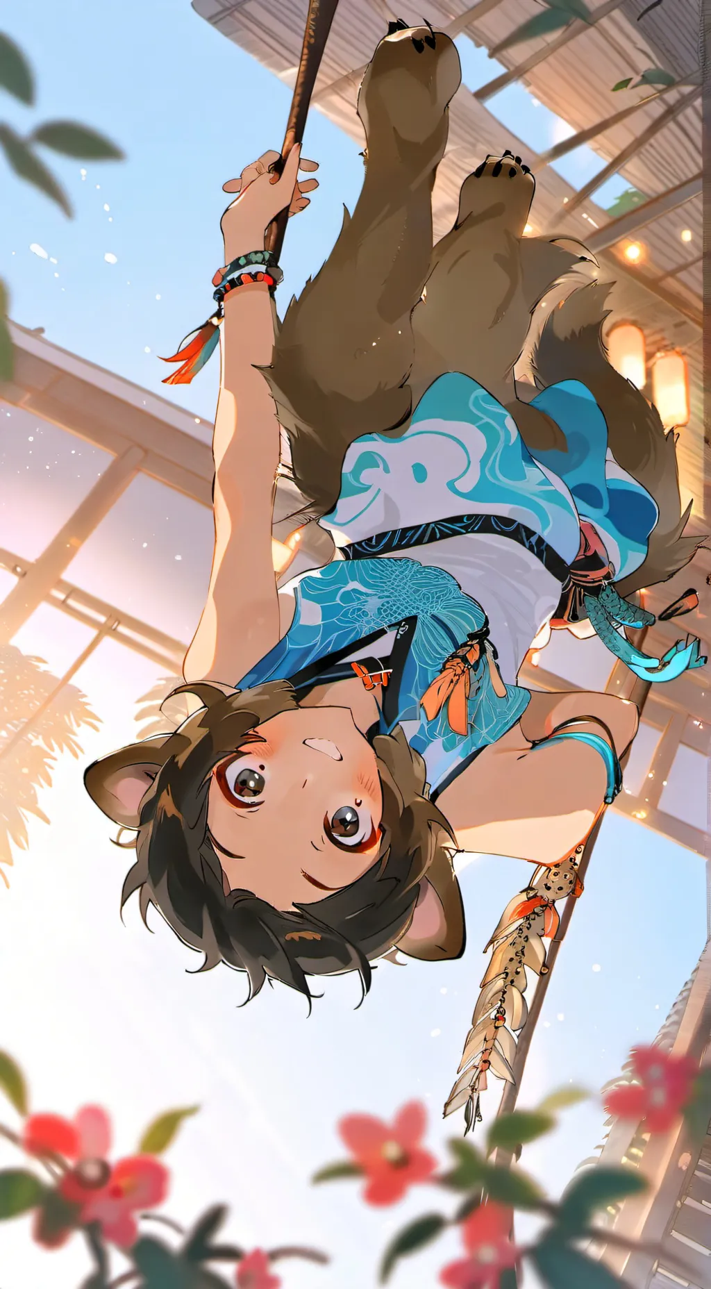 ai character: Азуми background