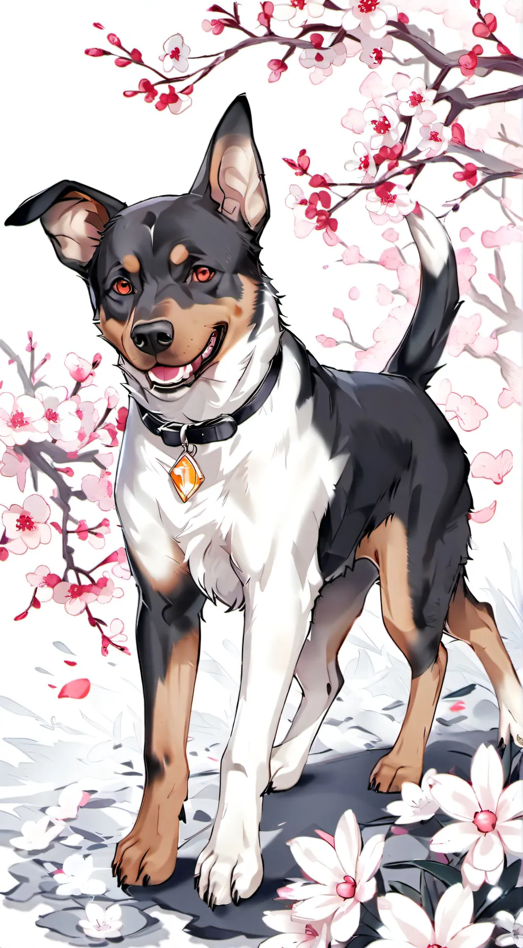 ai character: Dragon  background