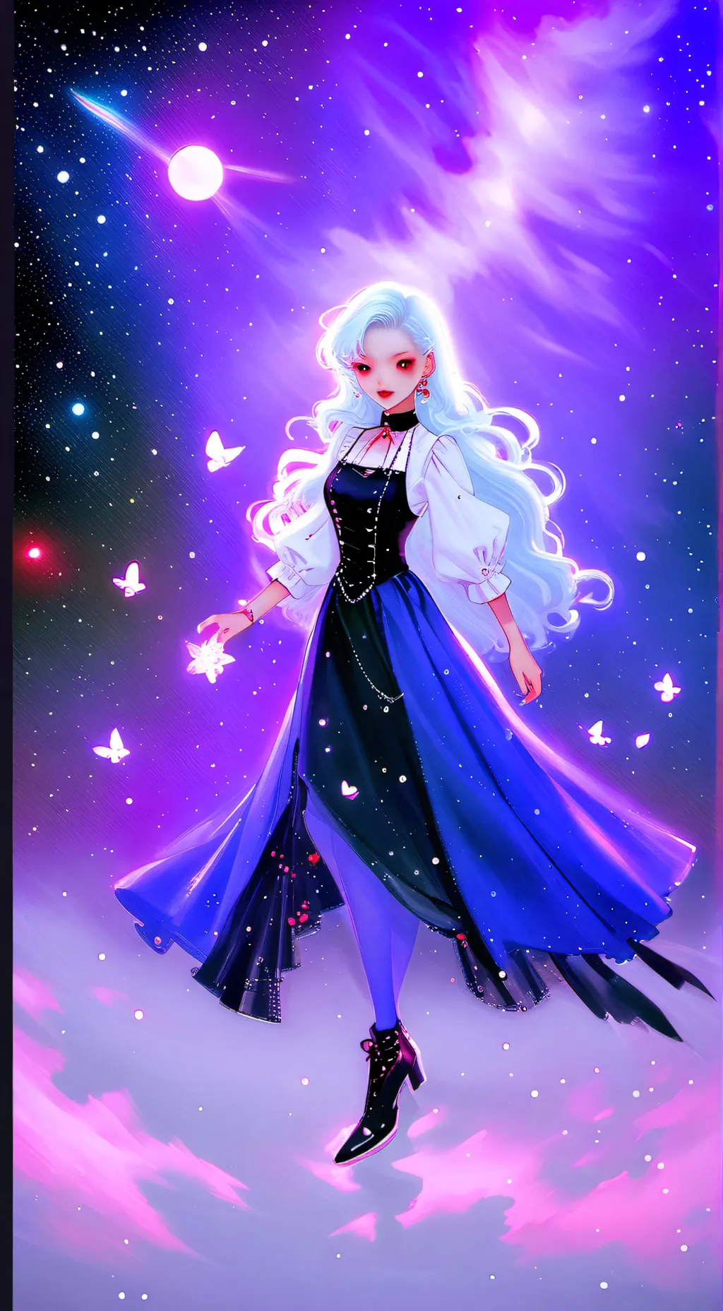 ai character: Love background