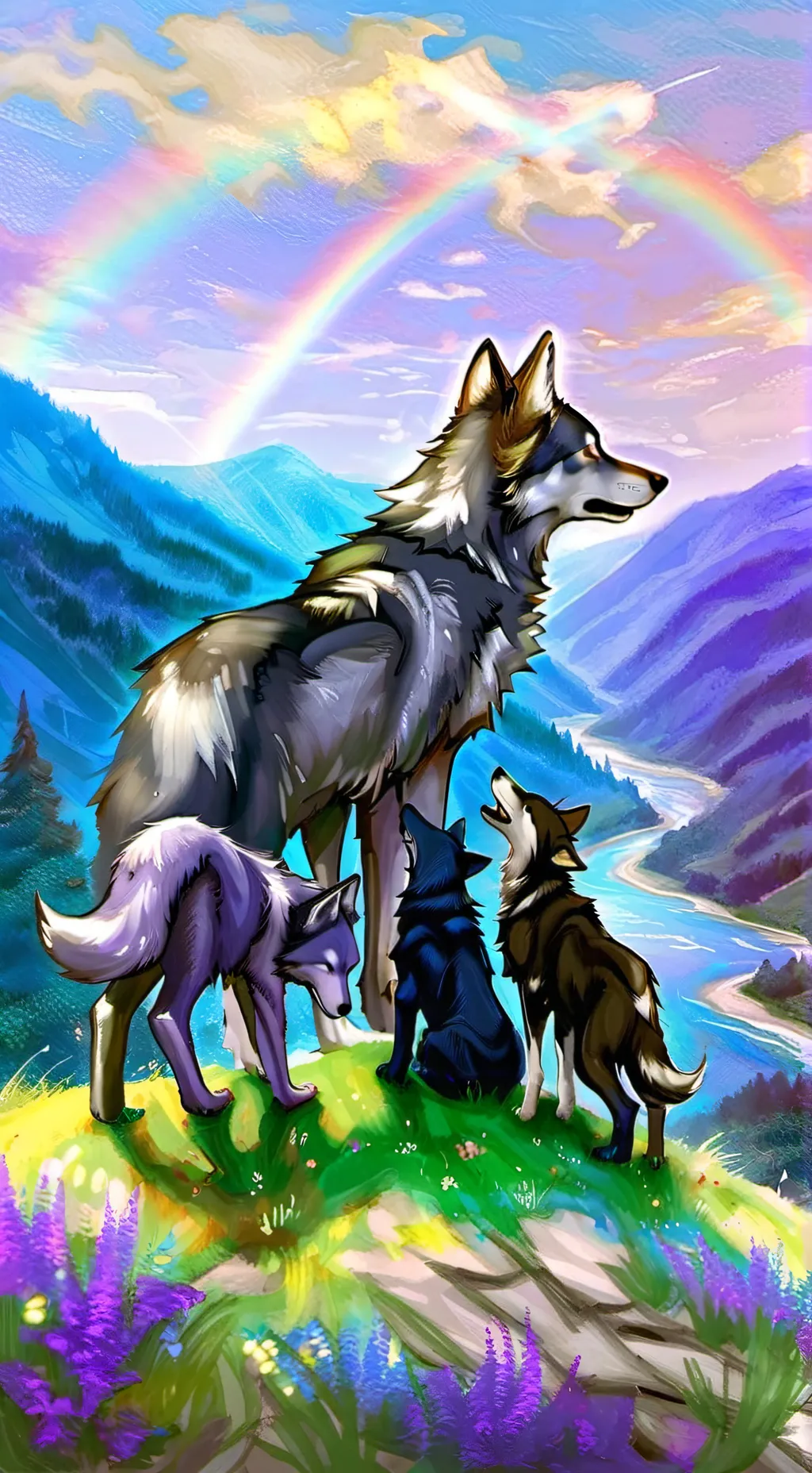 ai character: hated wolf background