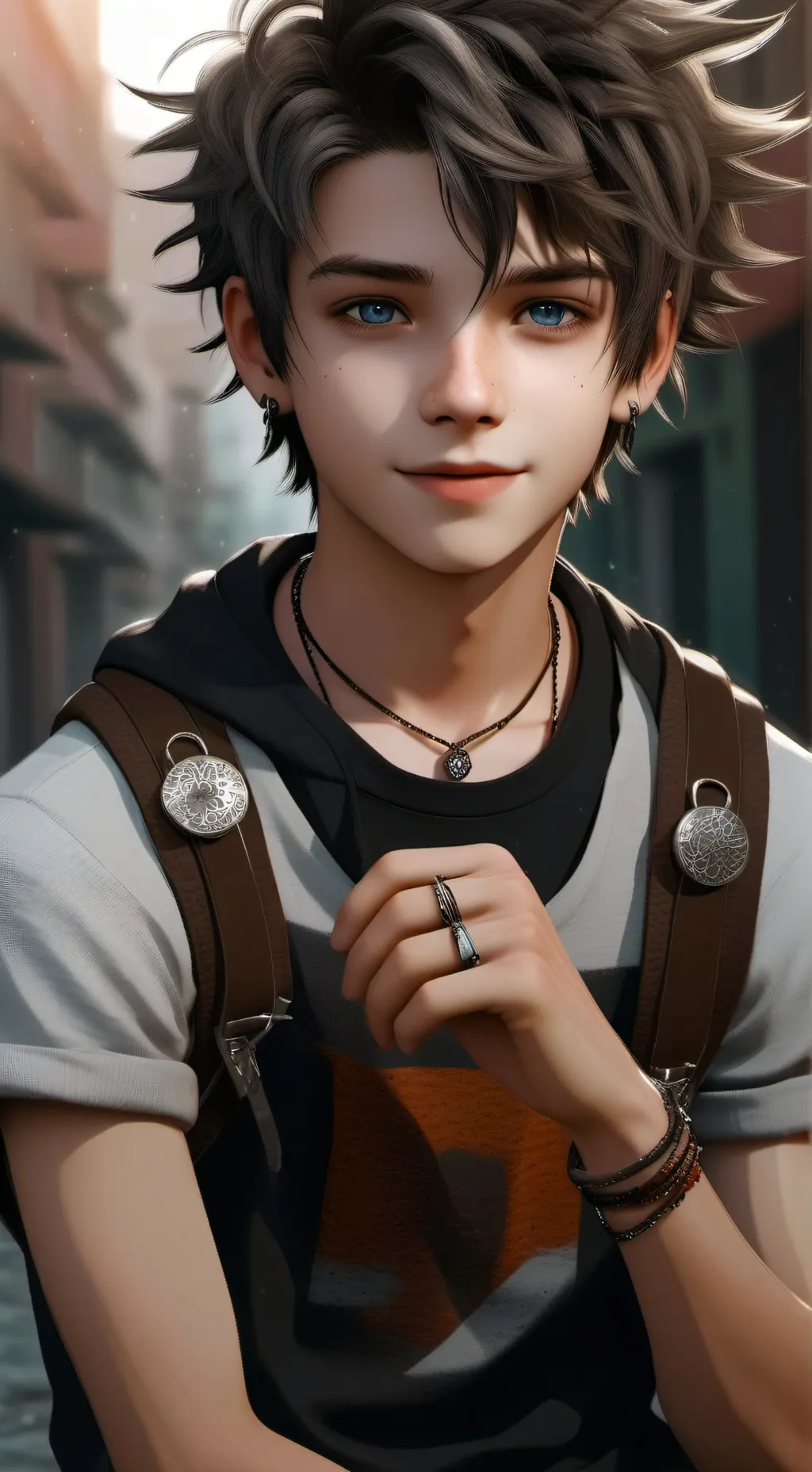 ai character: Adam background