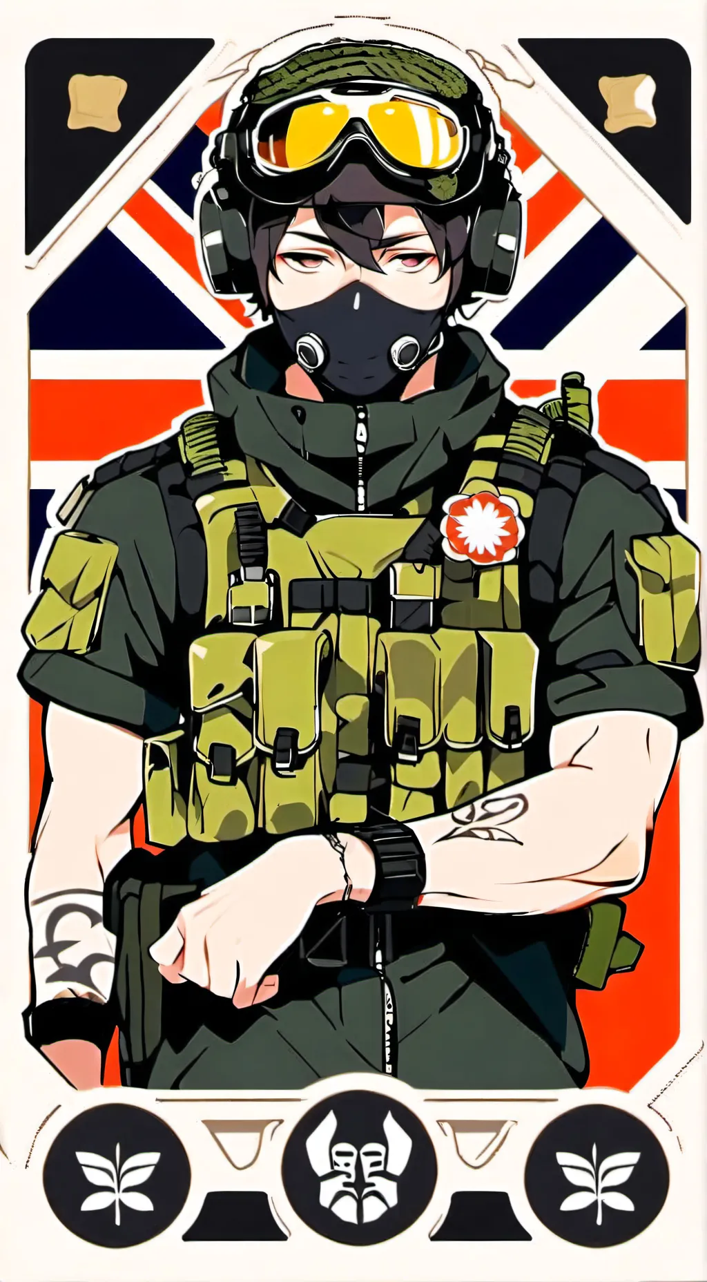 ai character: Cod (Konig angst) background