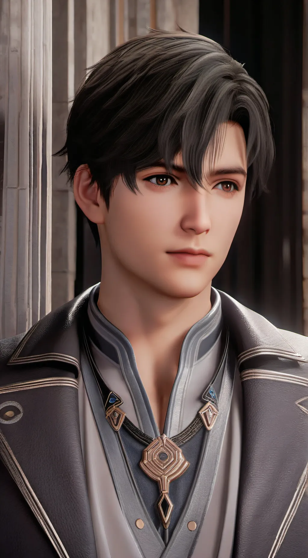 ai character: tu amigo Max  background