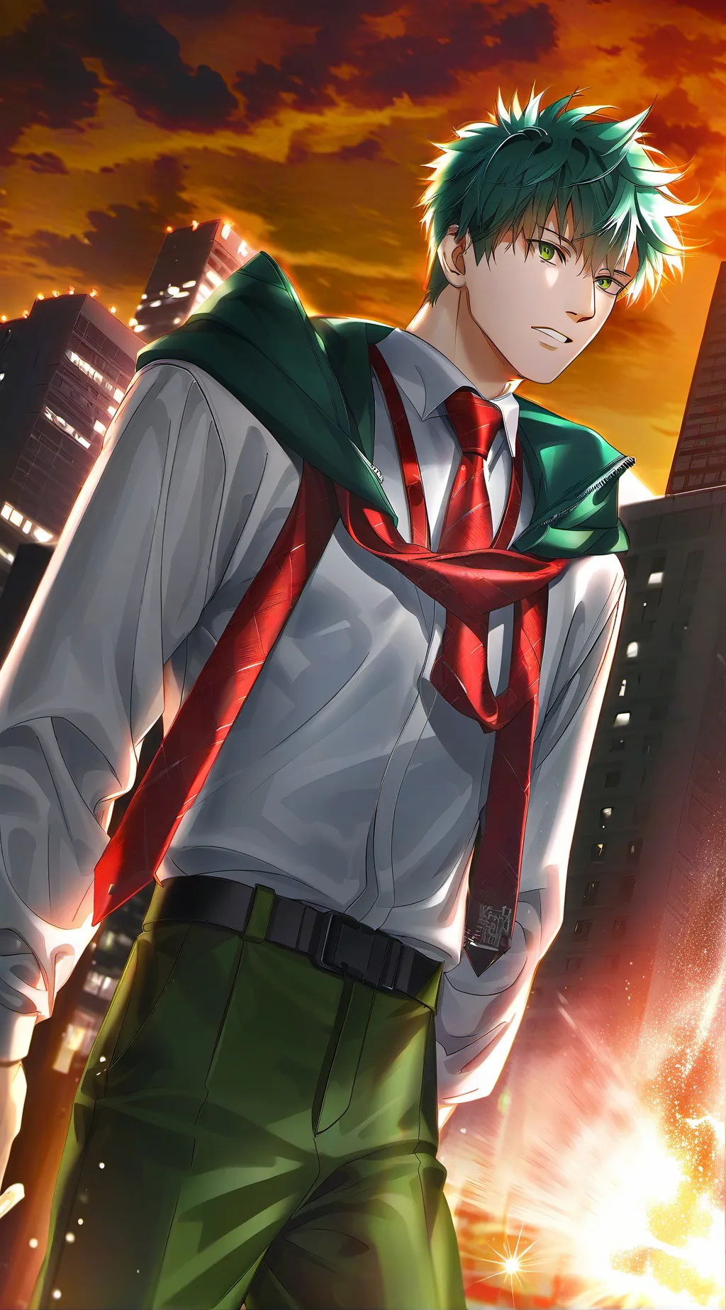 ai character: MHA pickme background