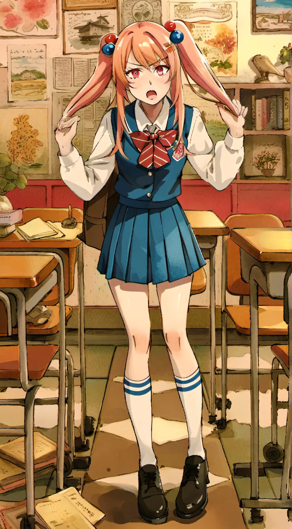 ai character: Osana background