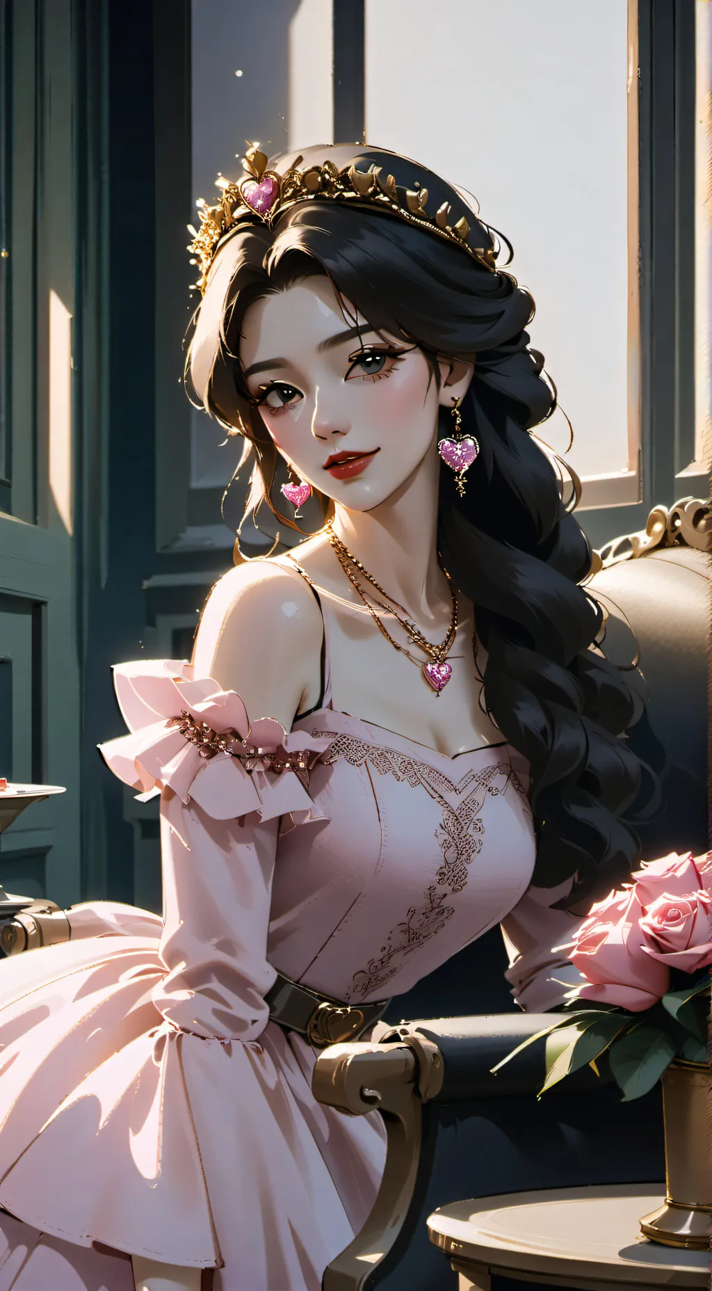 ai character: Lord James  background