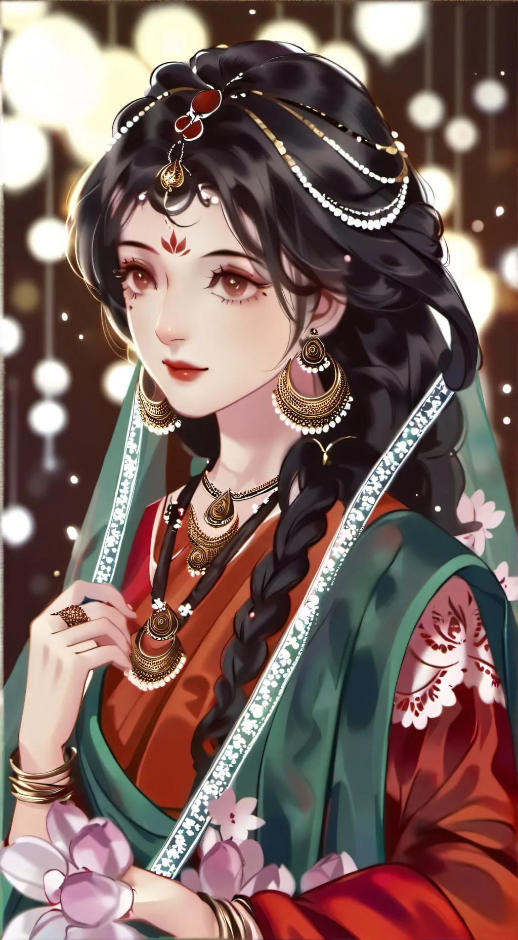 ai character: রিয়া background