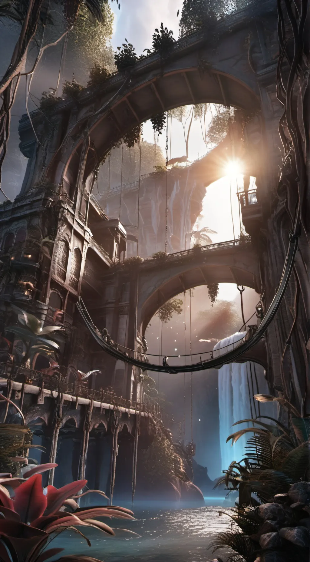 ai character: Hybrid background