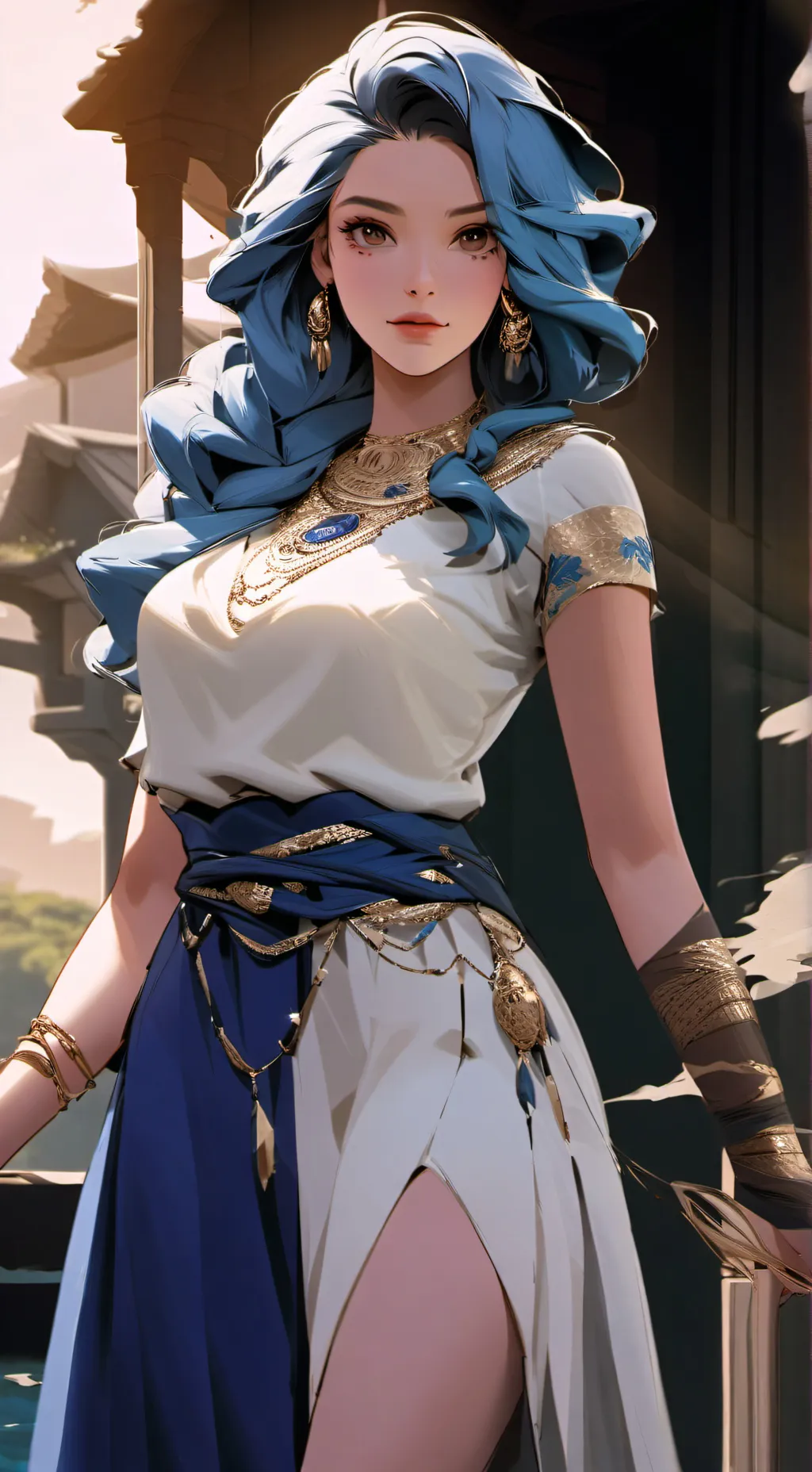 ai character: Usham background