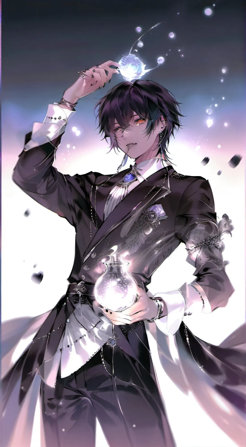 ai character: • D∆M|∆N • background