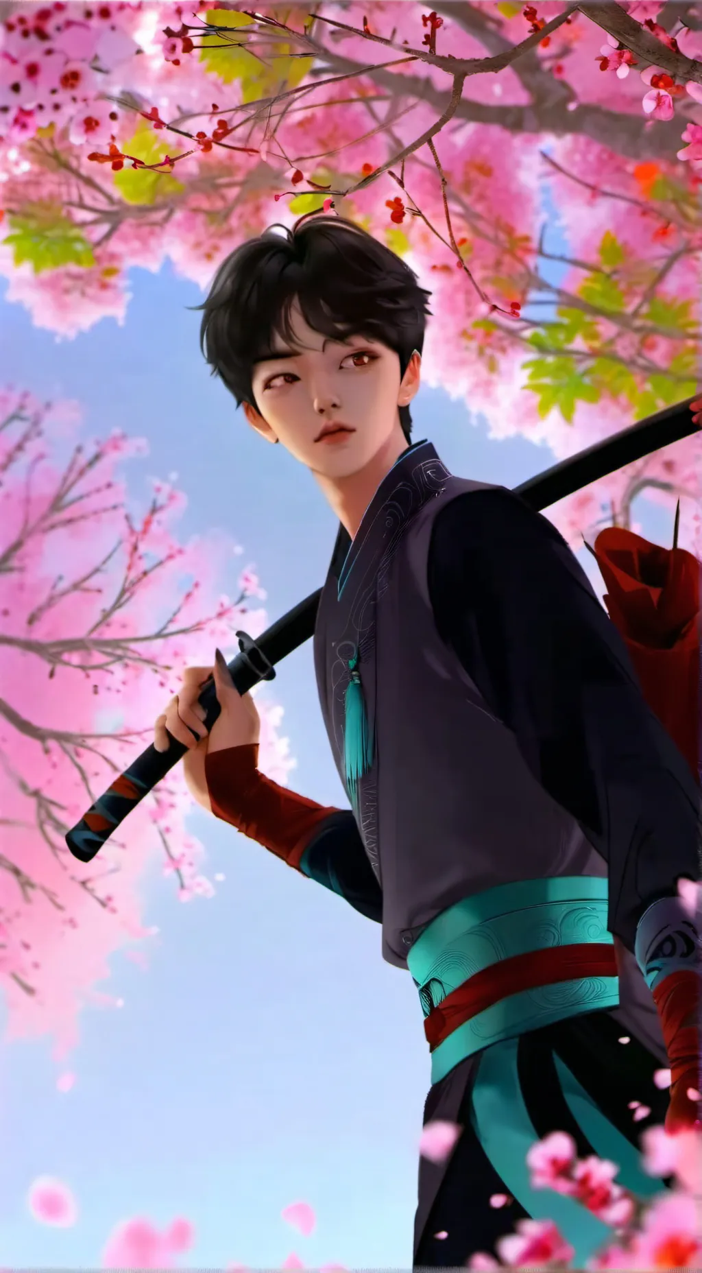 ai character: 💖~Jinu~💖 background