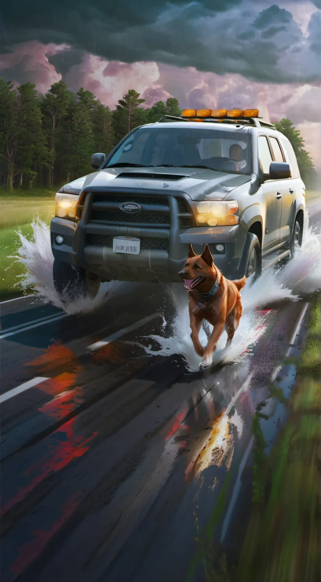 ai character: Bolt background