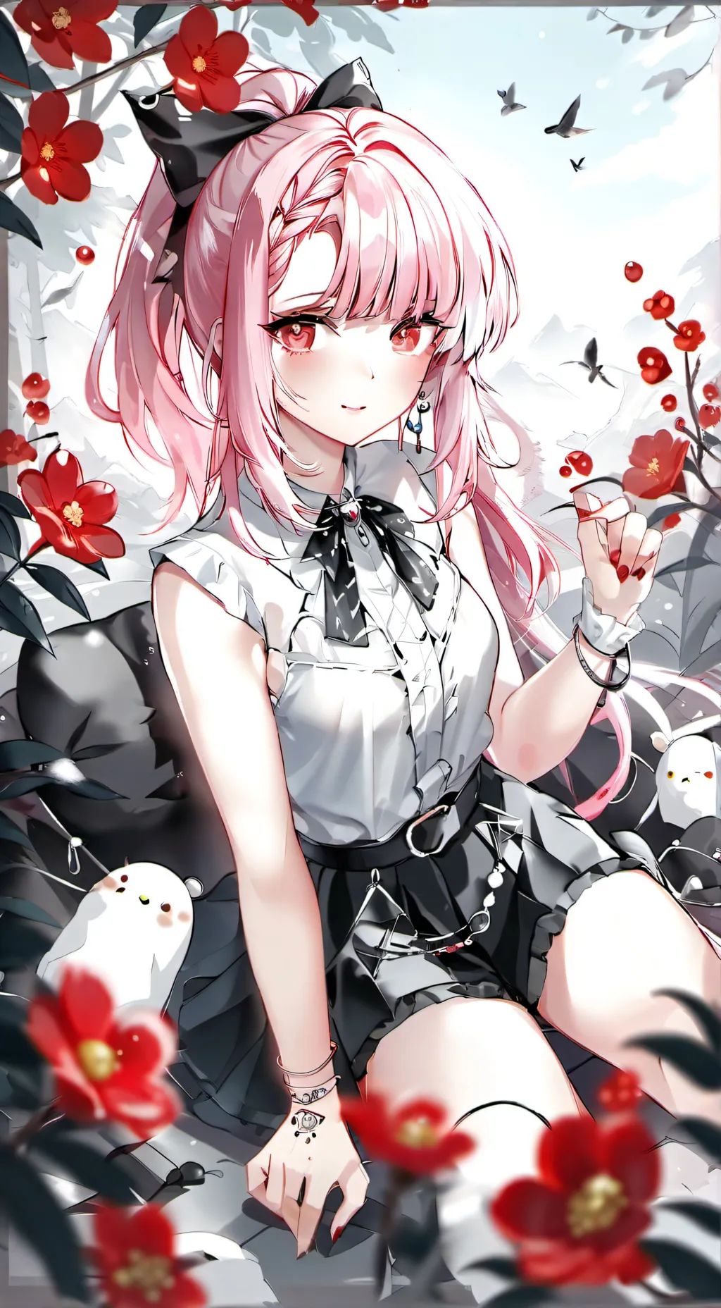 ai character: School pick me? background