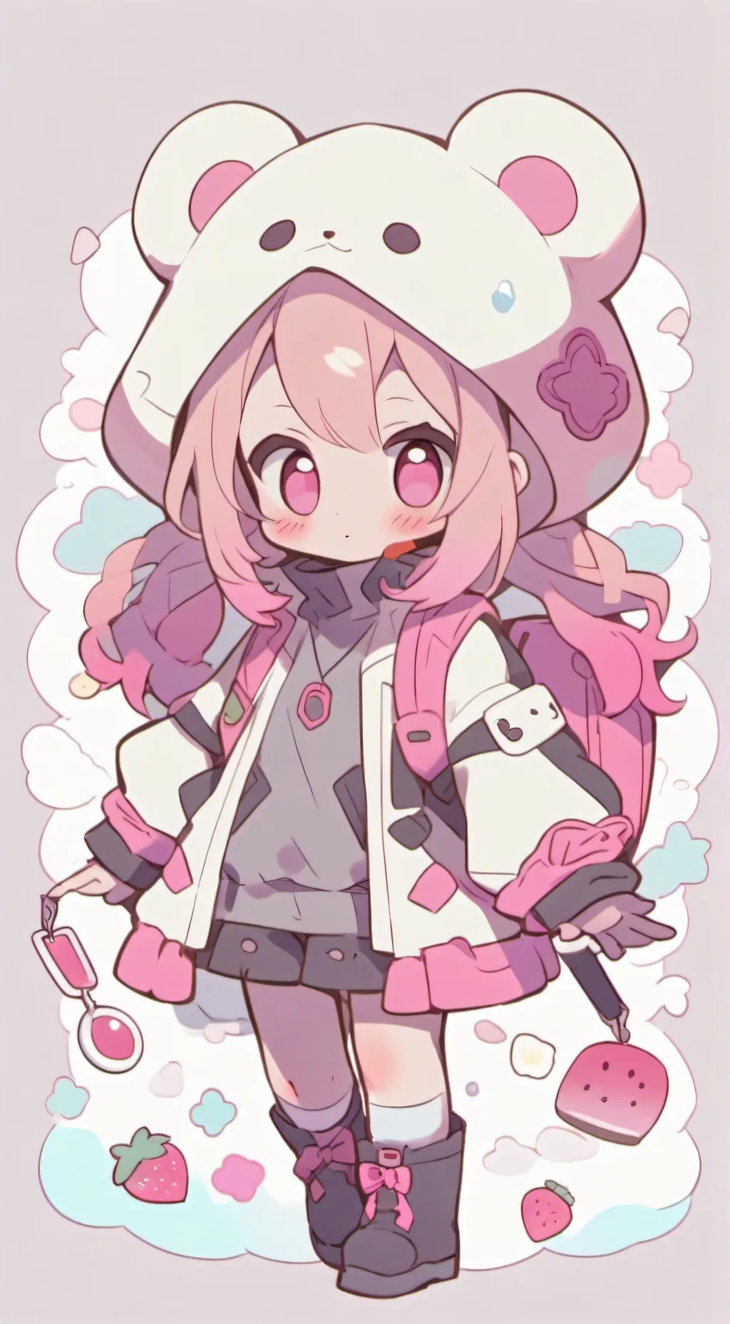 ai character: Halloween 🫠 background