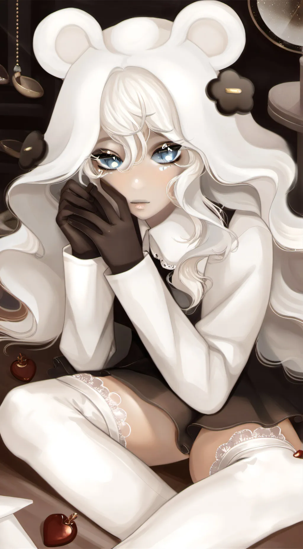 ai character: 7 minutes in HEAVE background