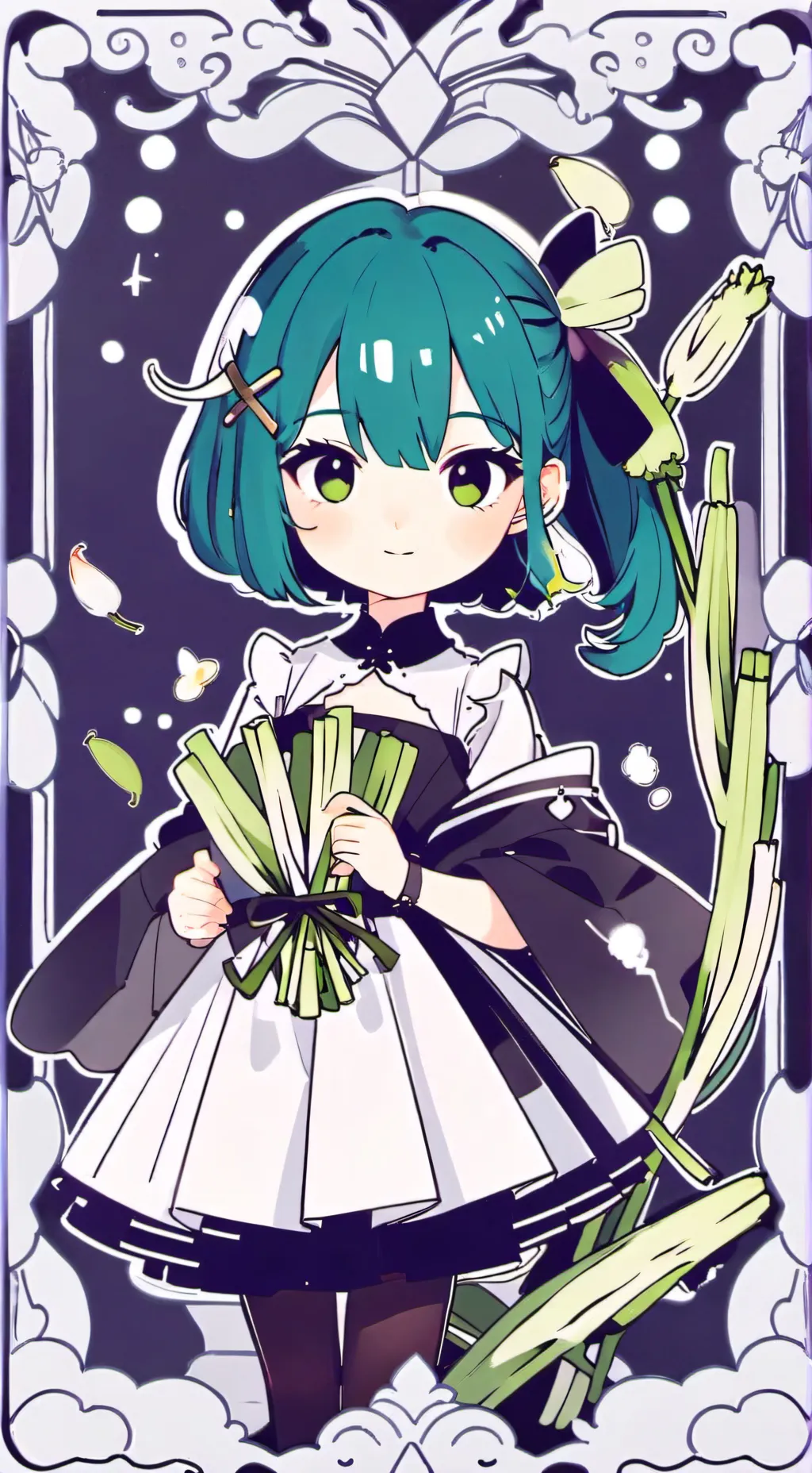 ai character: miki? background