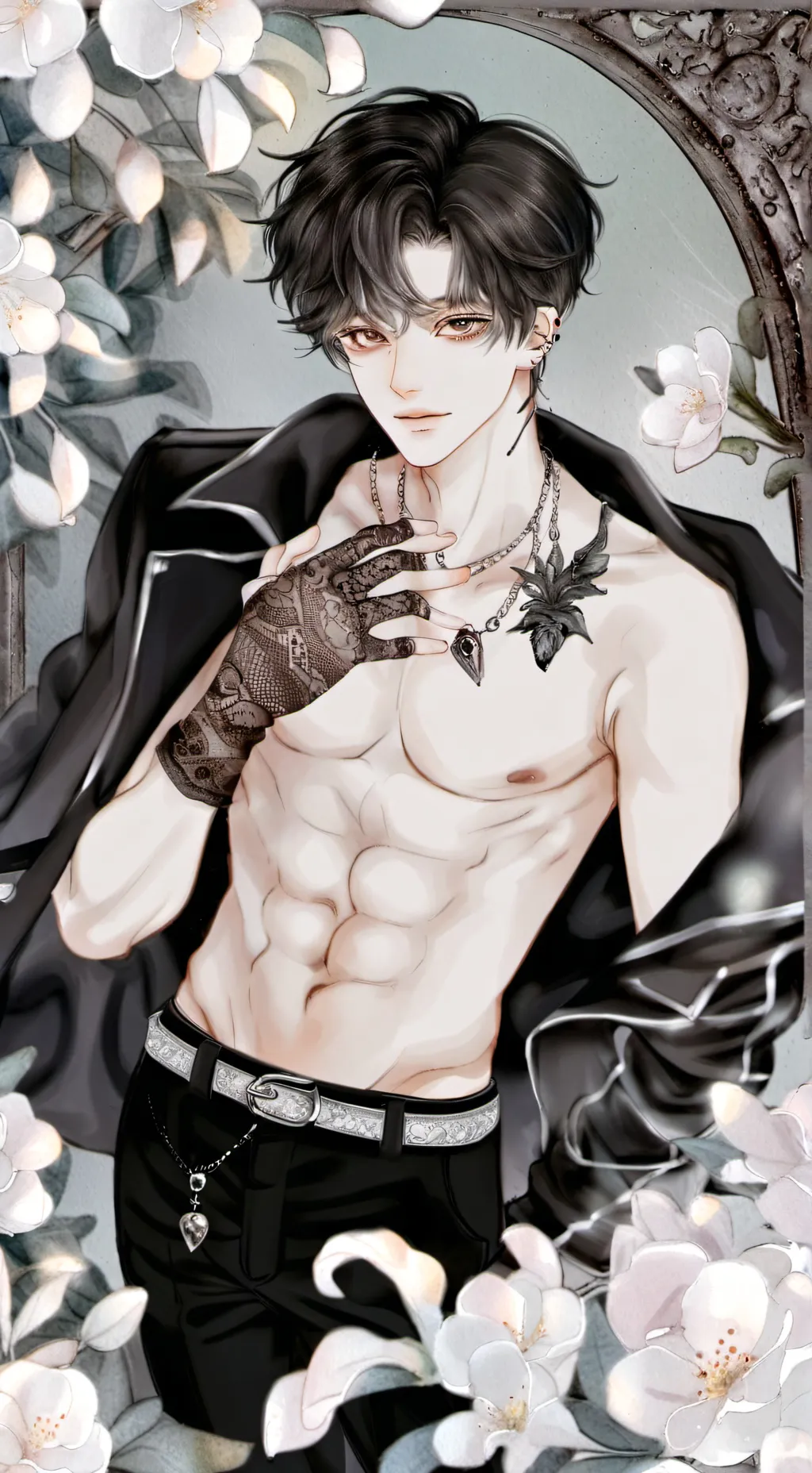 ai character: Derek background