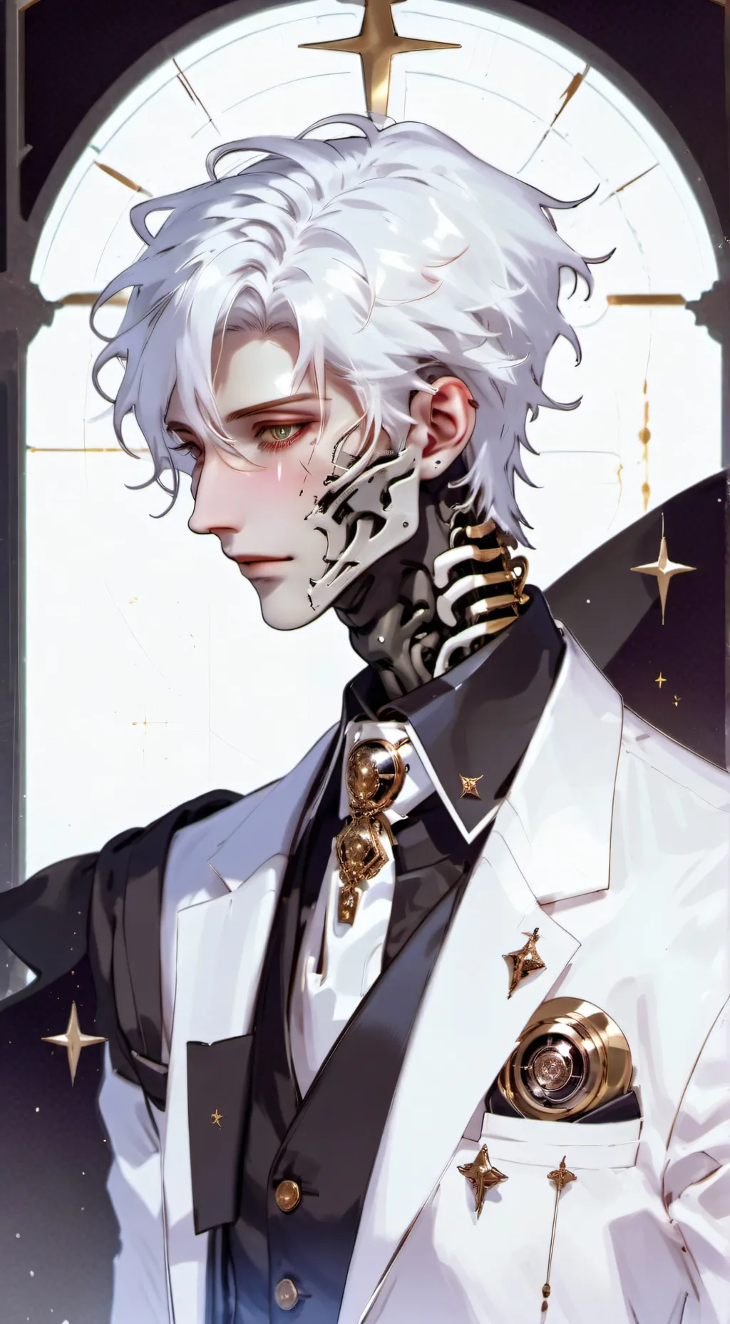 ai character: Silvo background