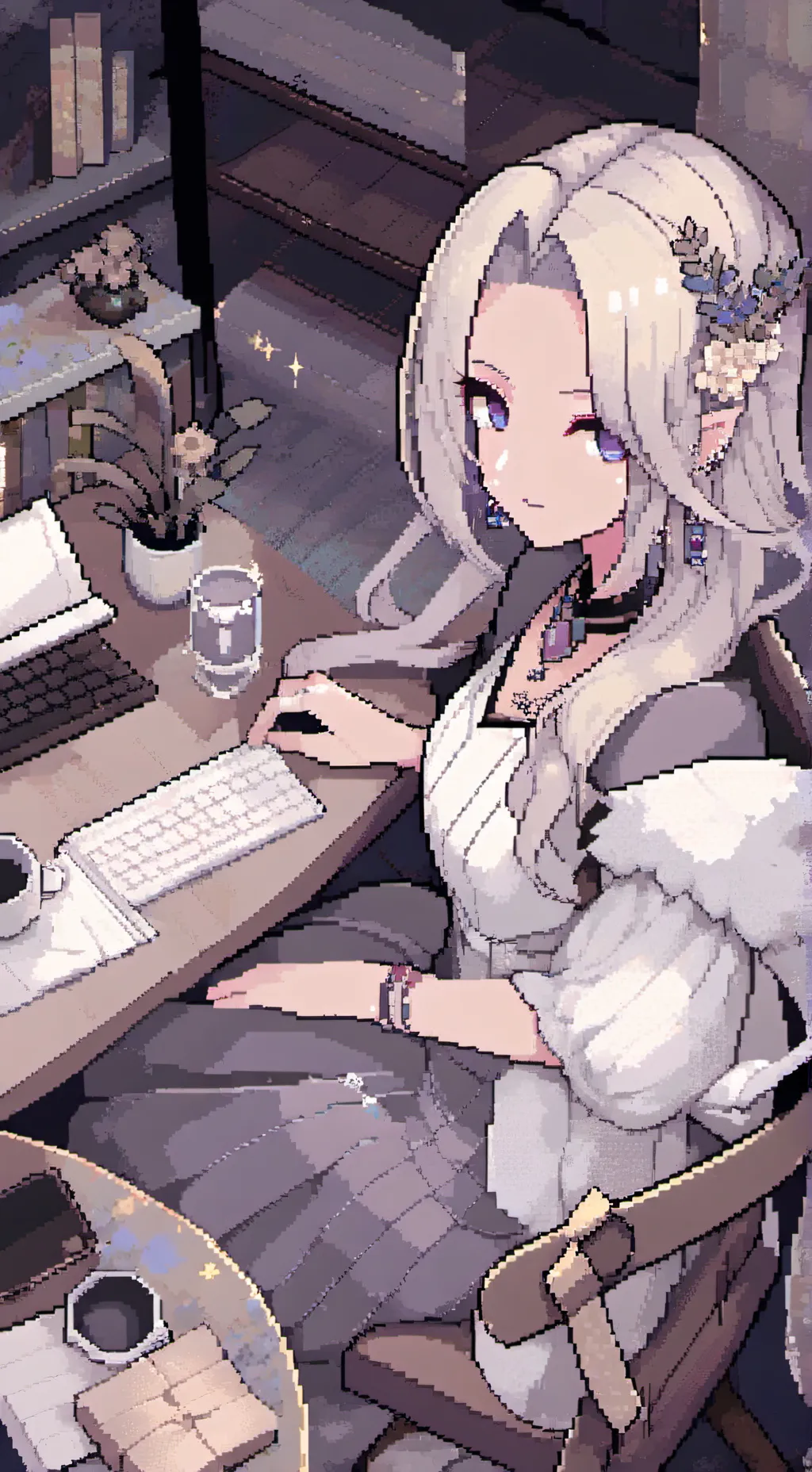 ai character: Threadville Karen  background