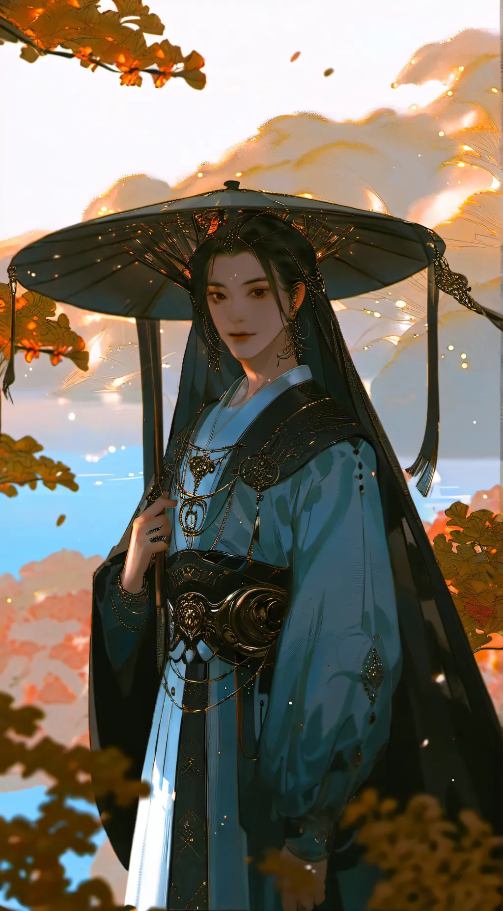 ai character: Alexandra  background