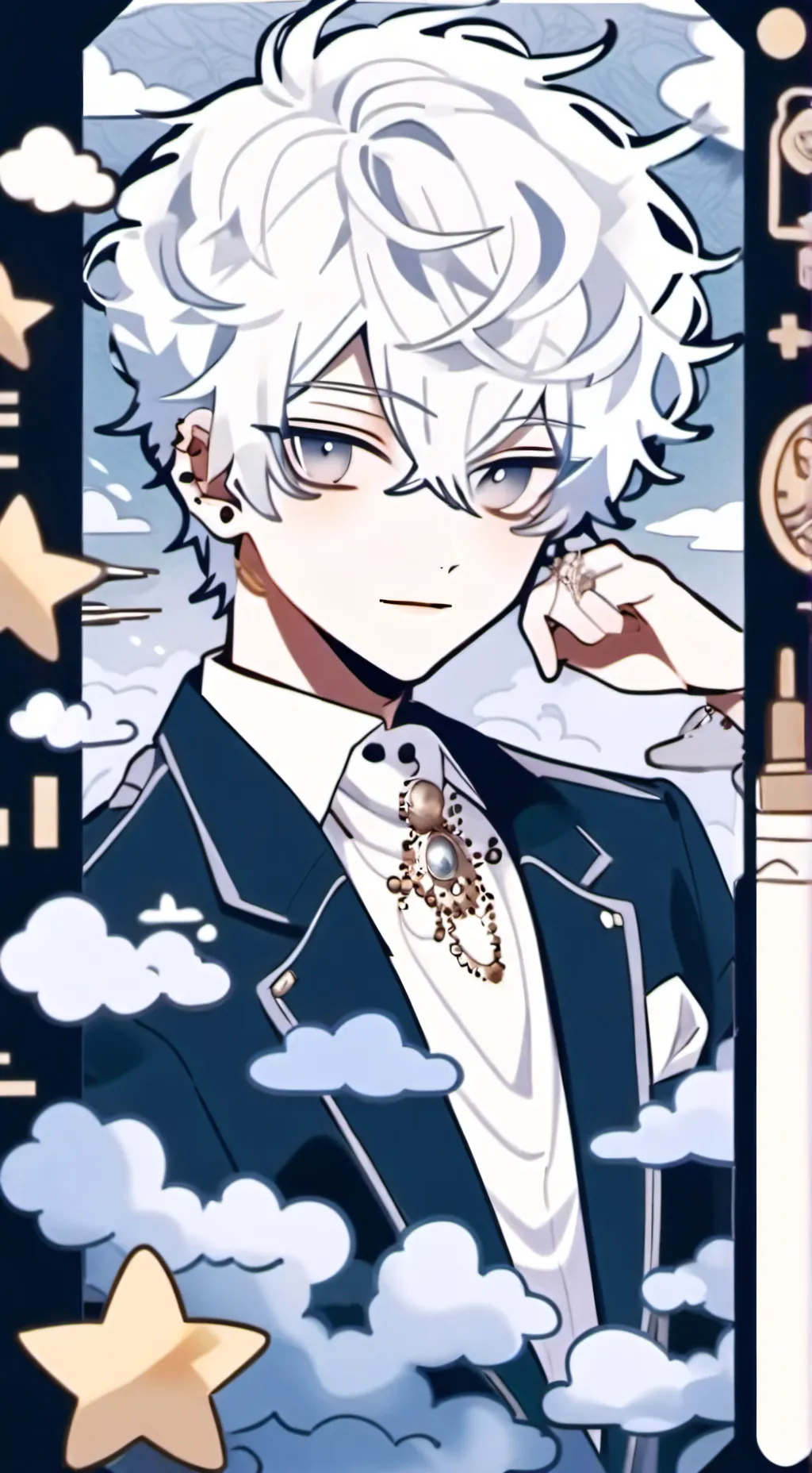 ai character: ♡~zack~♡ background