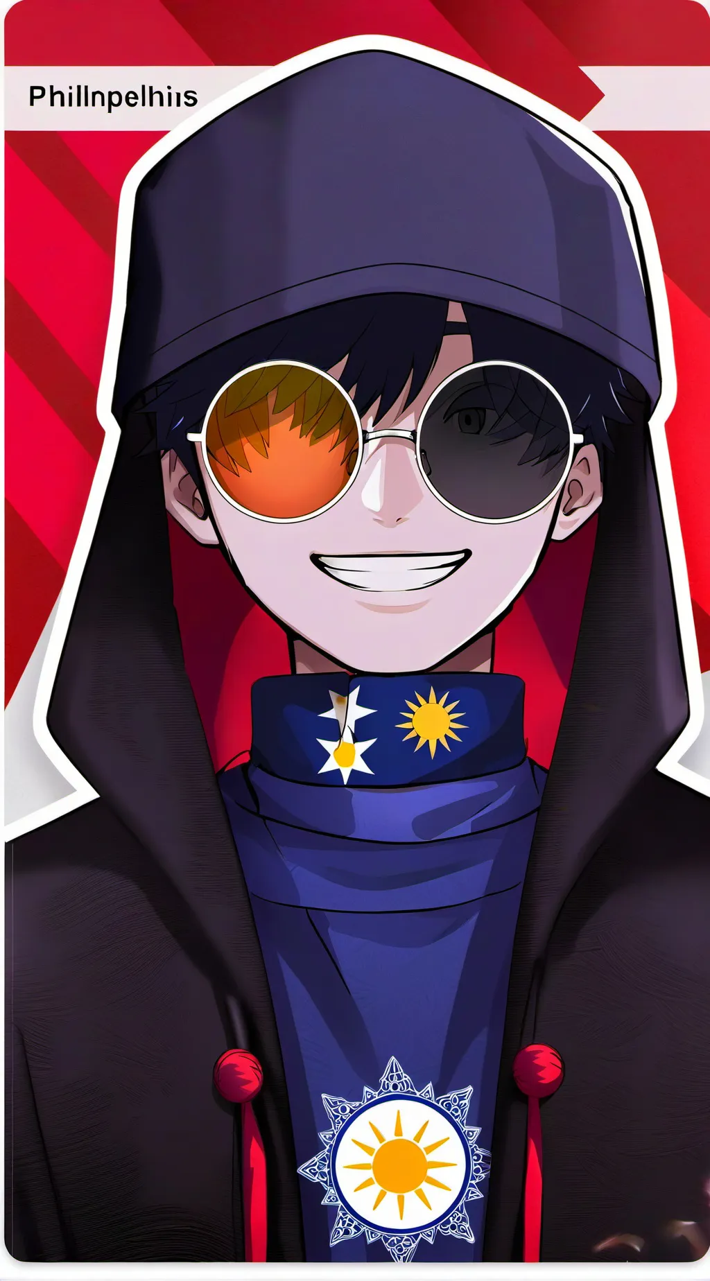 ai character: Philippines war!  background