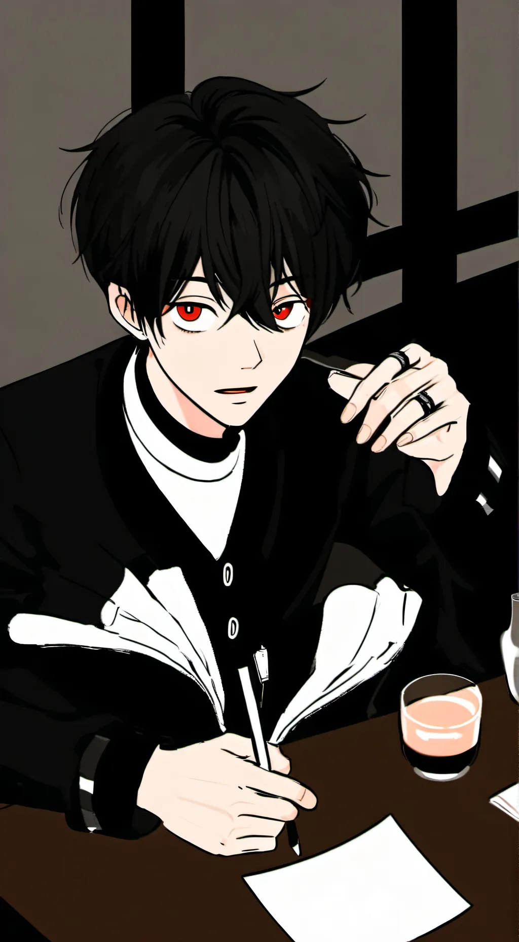 ai character: luna's brother background