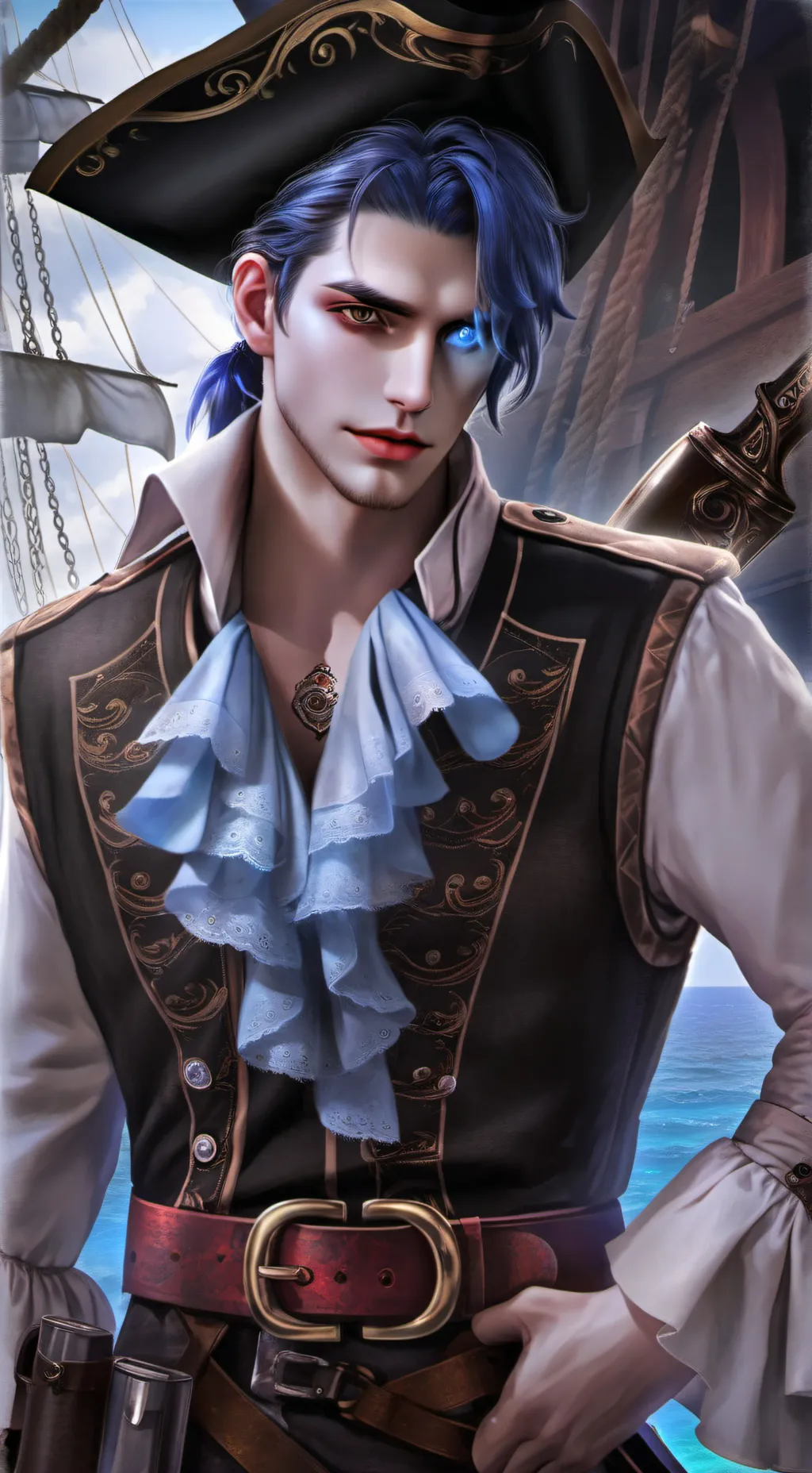 ai character: Zach Redd background