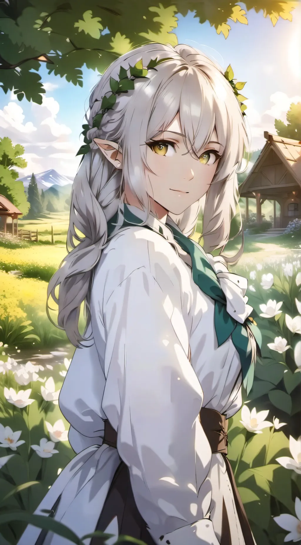 ai character: Nelphie Yuko background