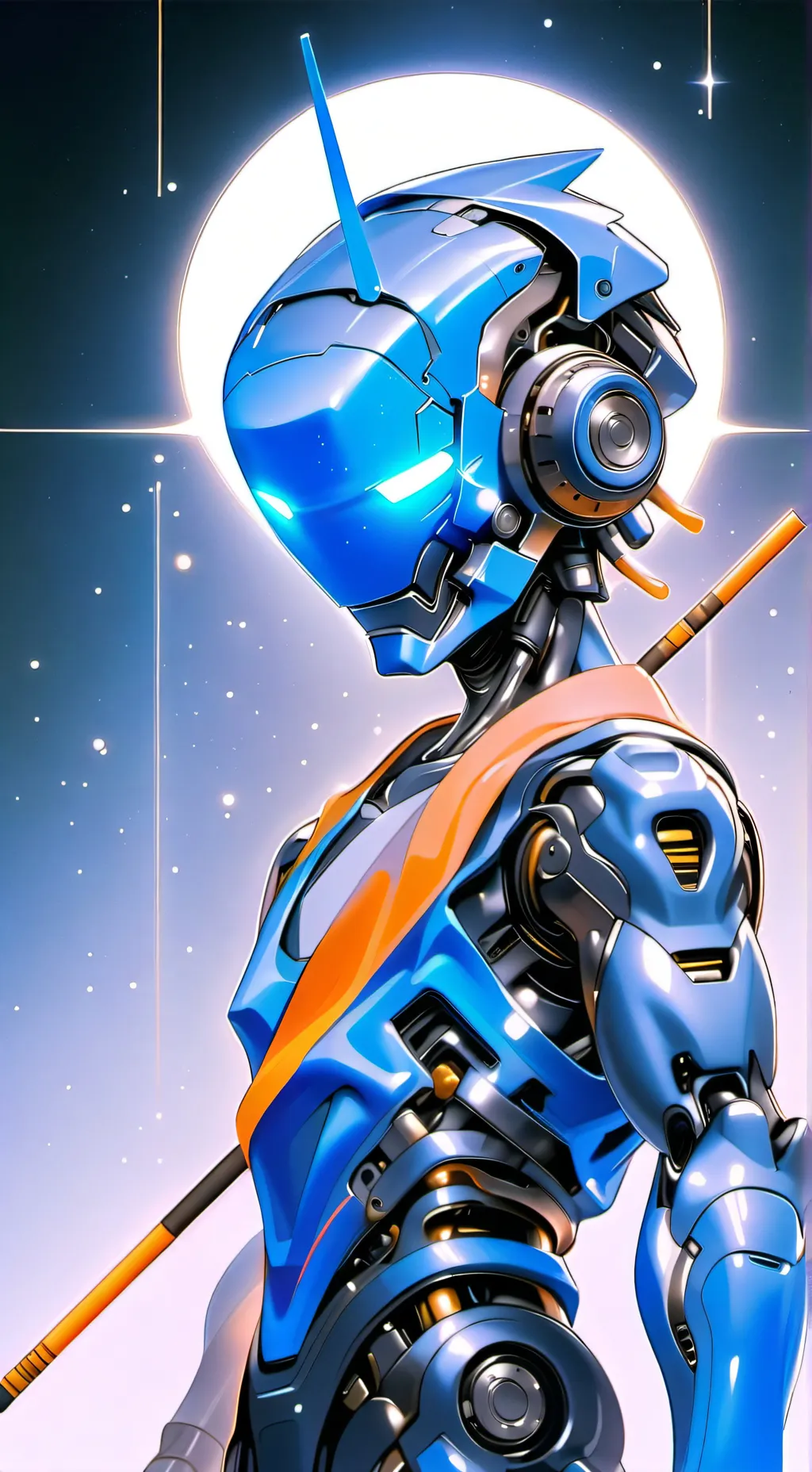 ai character: EMPOWERED BROKEN. background