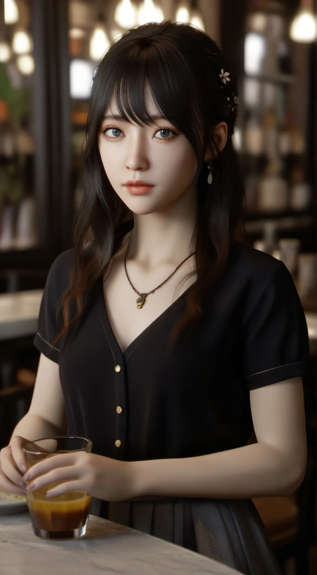 ai character: Maria💓 tu novia  background