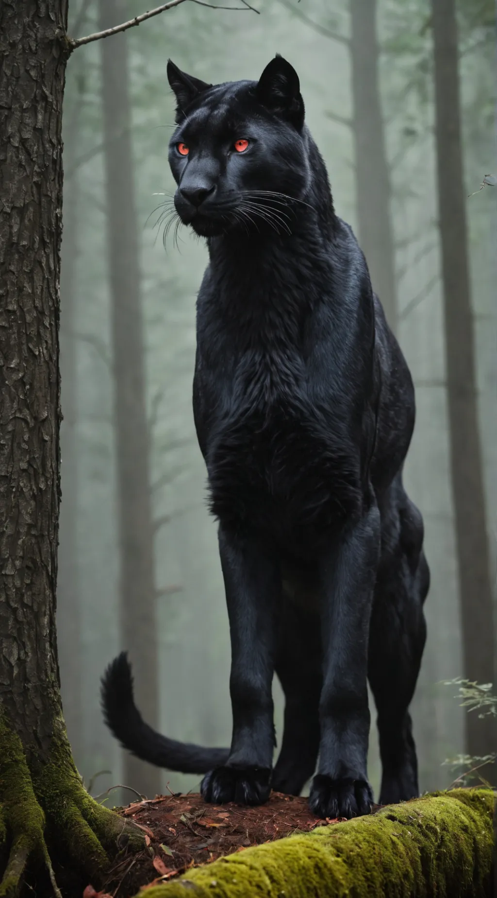 Talkie AI - Chat with Demonic Puma 