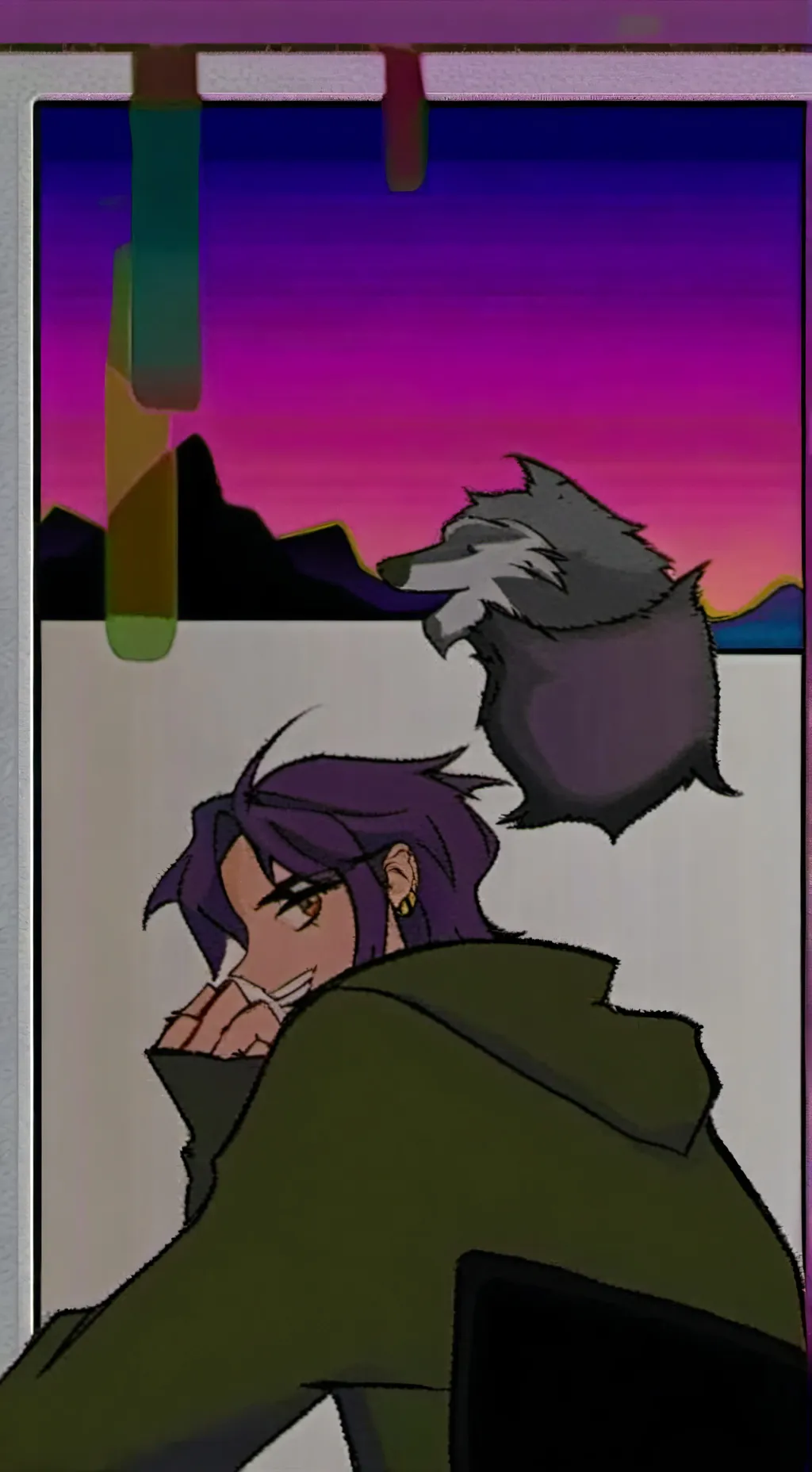 ai character: ExperimentxSciente background