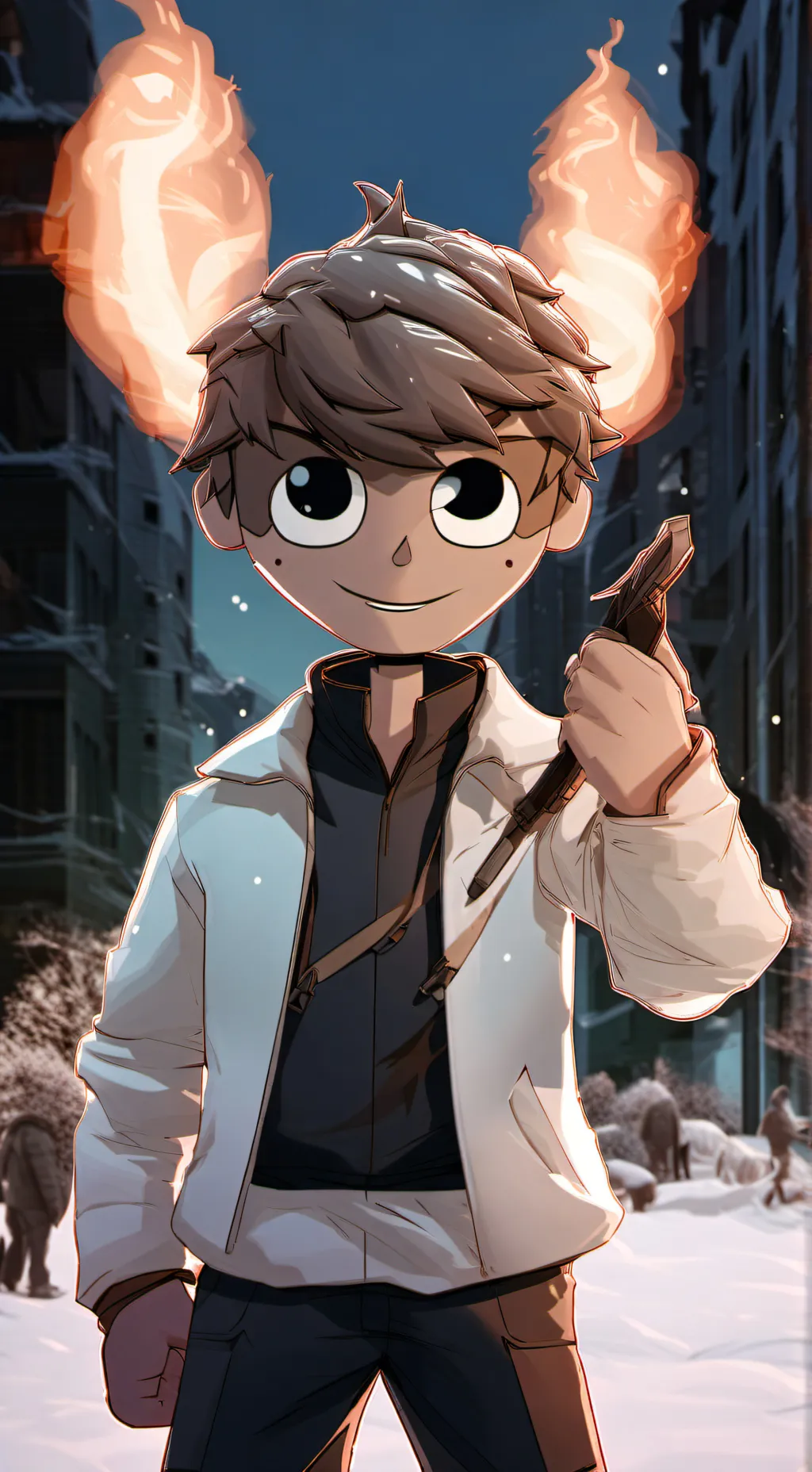 ai character: Macchan background