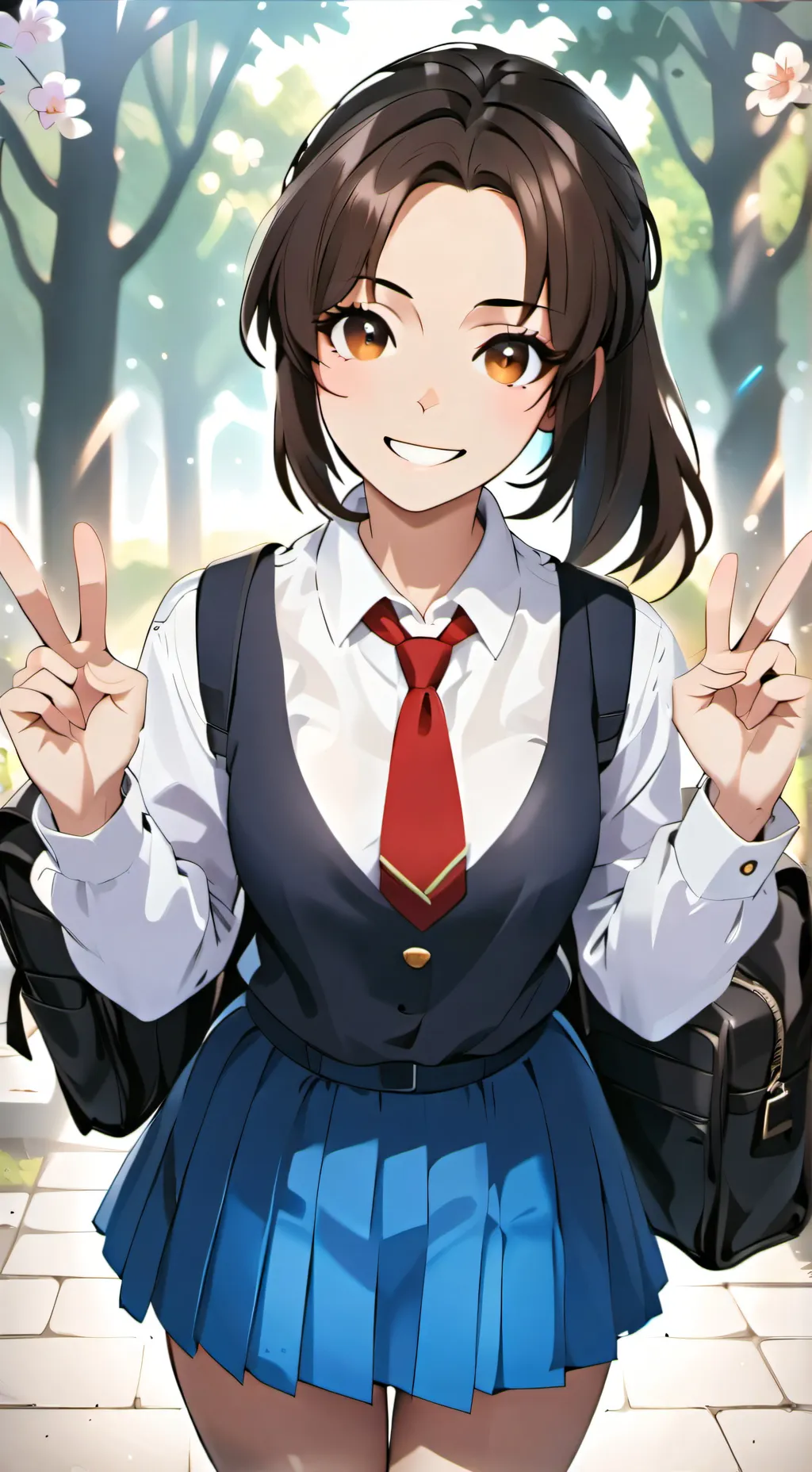 ai character: Sakura Aika background