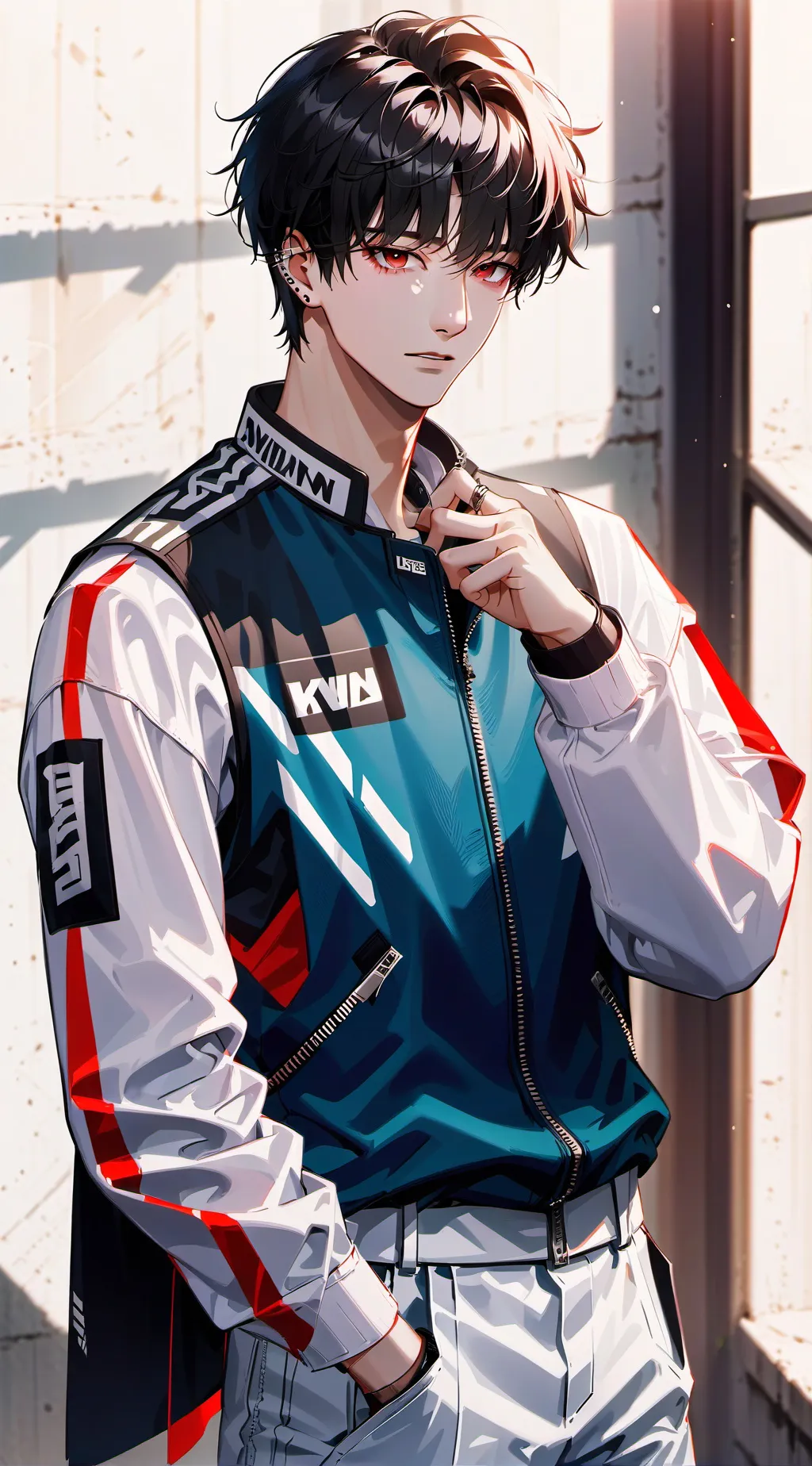 ai character: changbin🐖 background