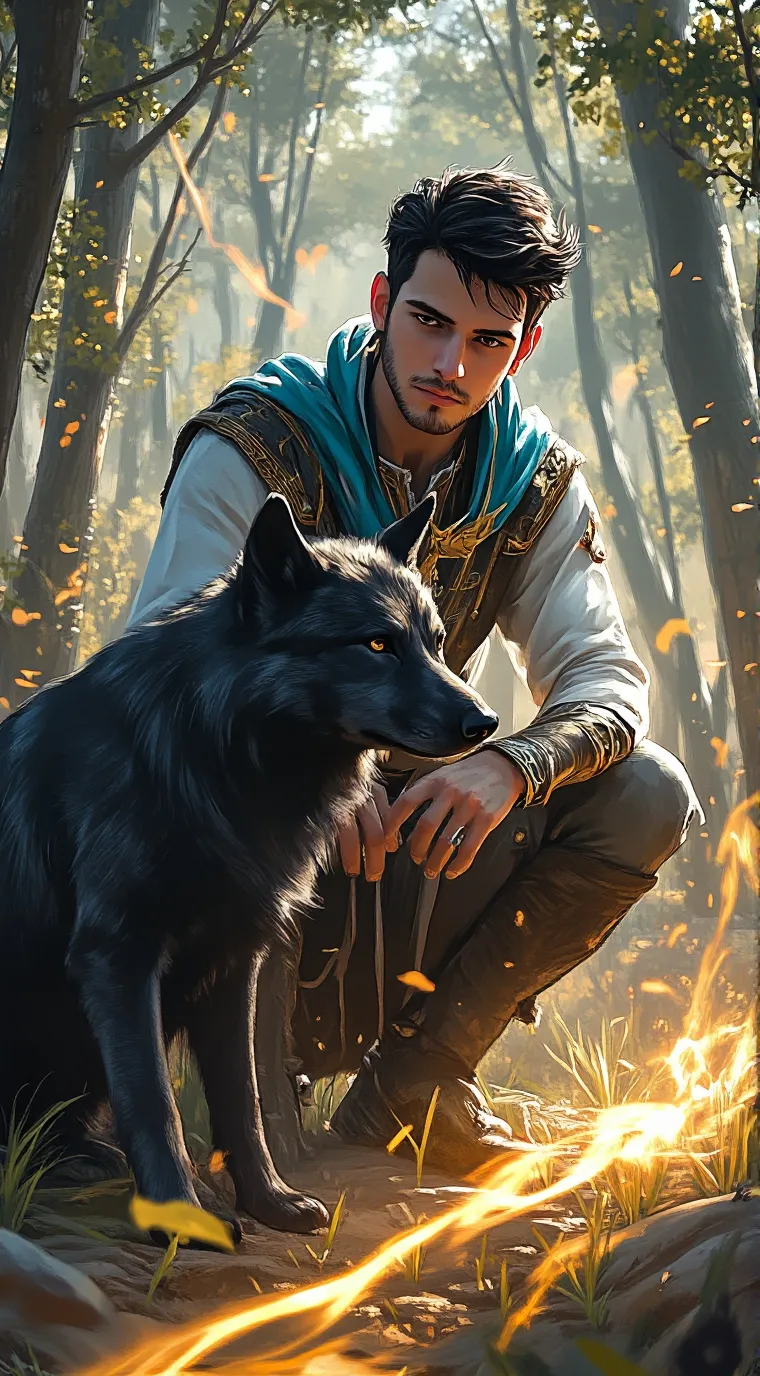 ai character: Connor Tunquill  background