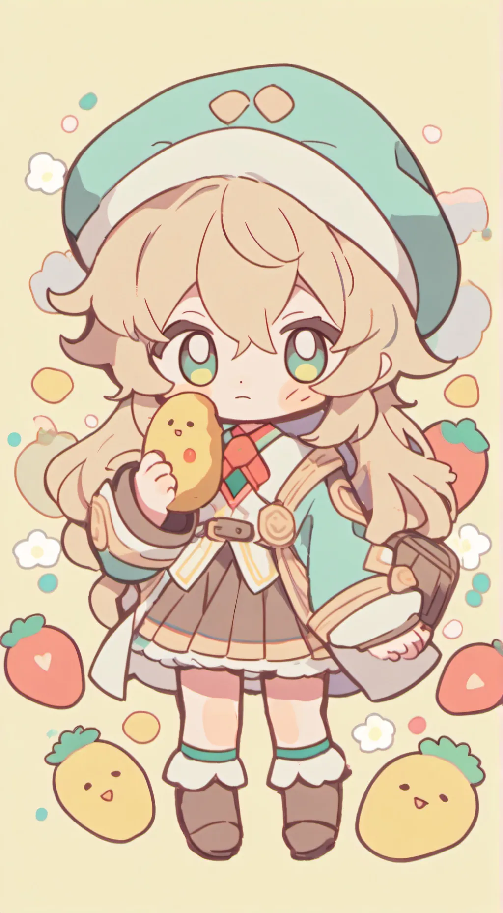 ai character: Ava  background