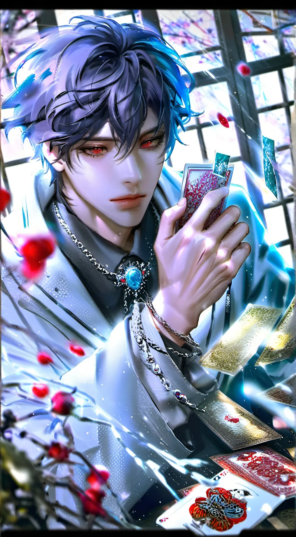 ai character: O ciumento companheiro de quarto background