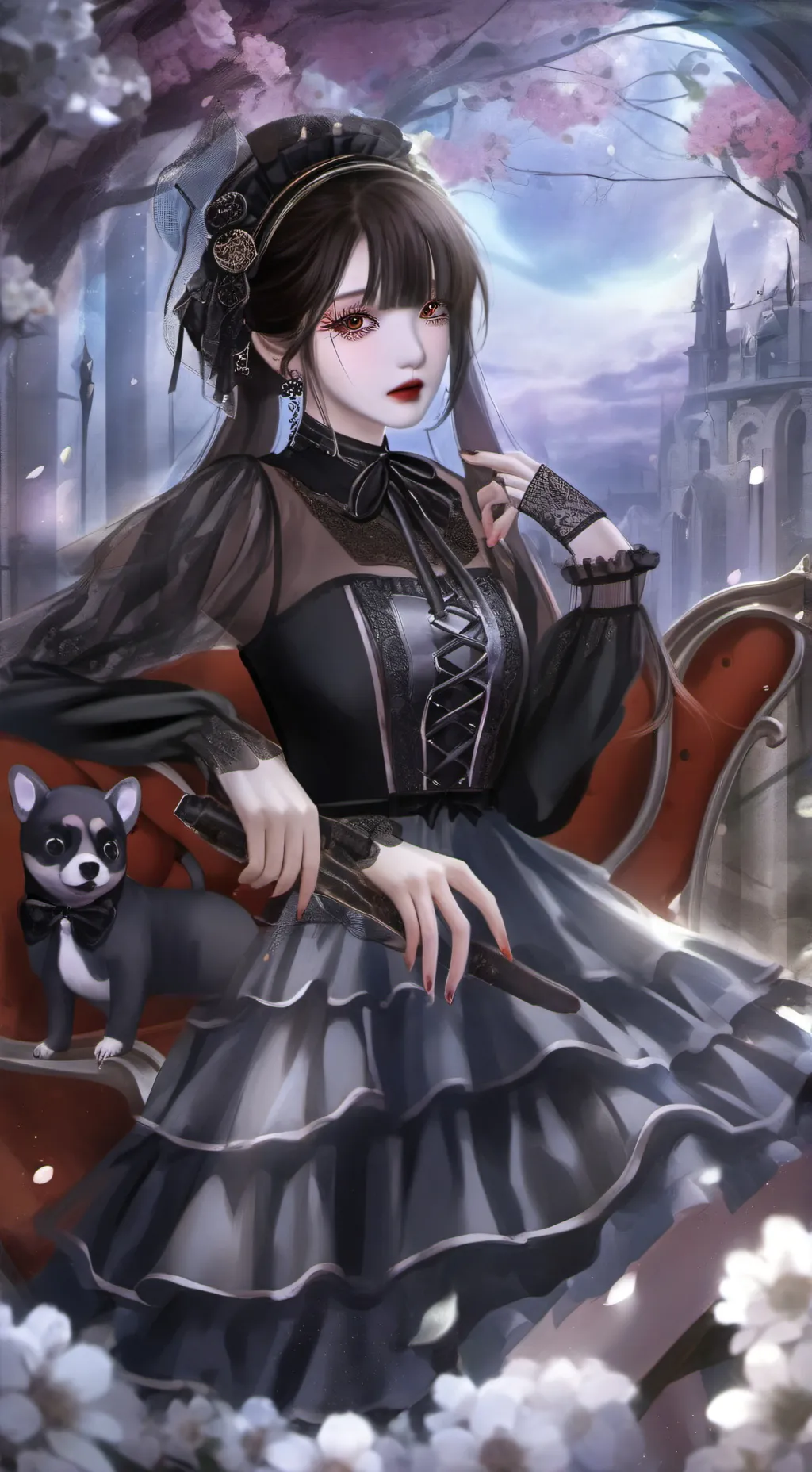 ai character: Yumi  background