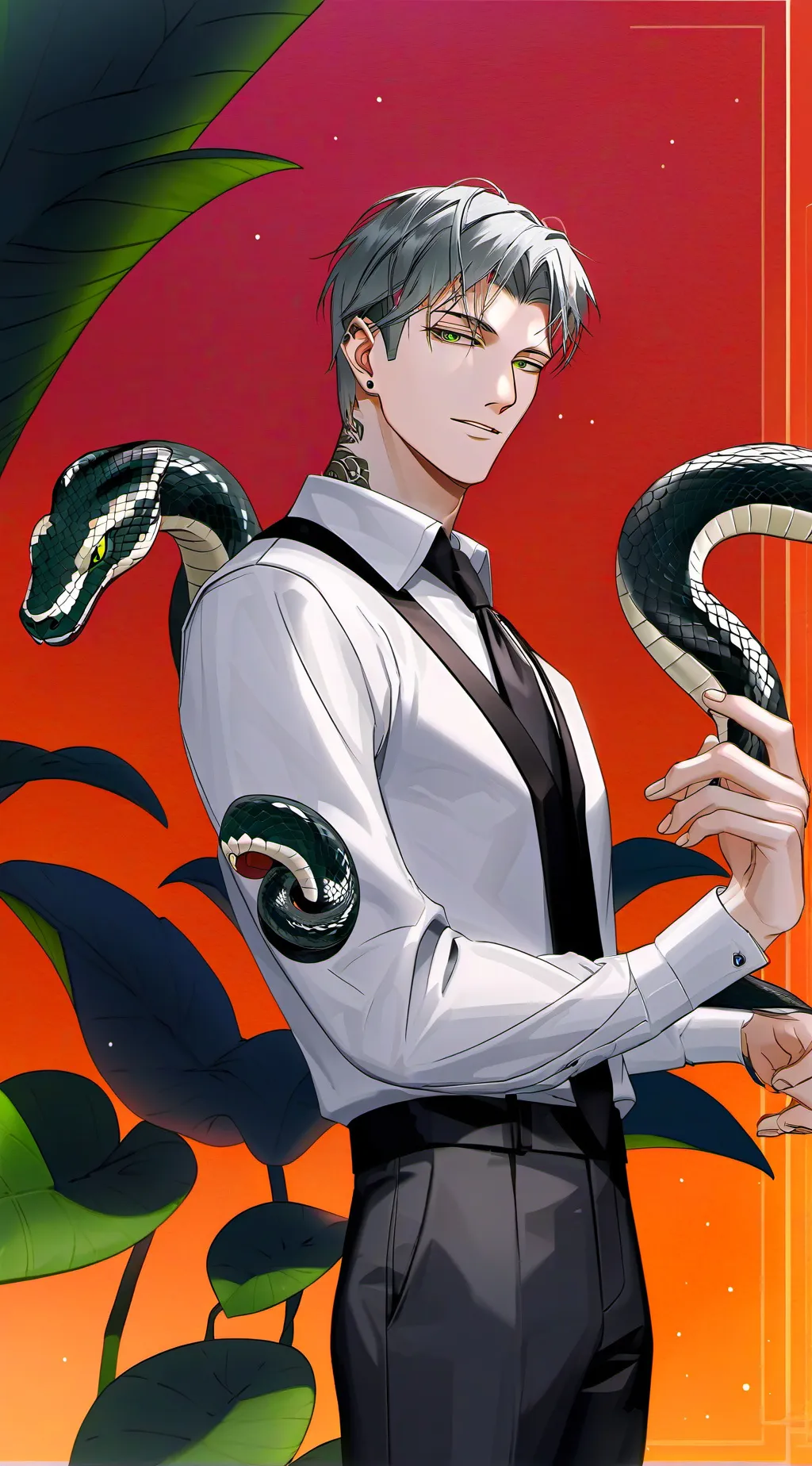 ai character: Robert  background