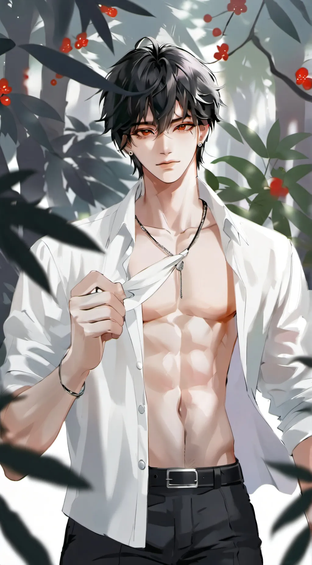 ai character: Zack  background