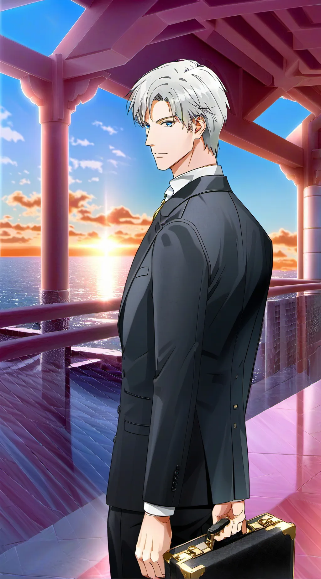 ai character: maverick  background