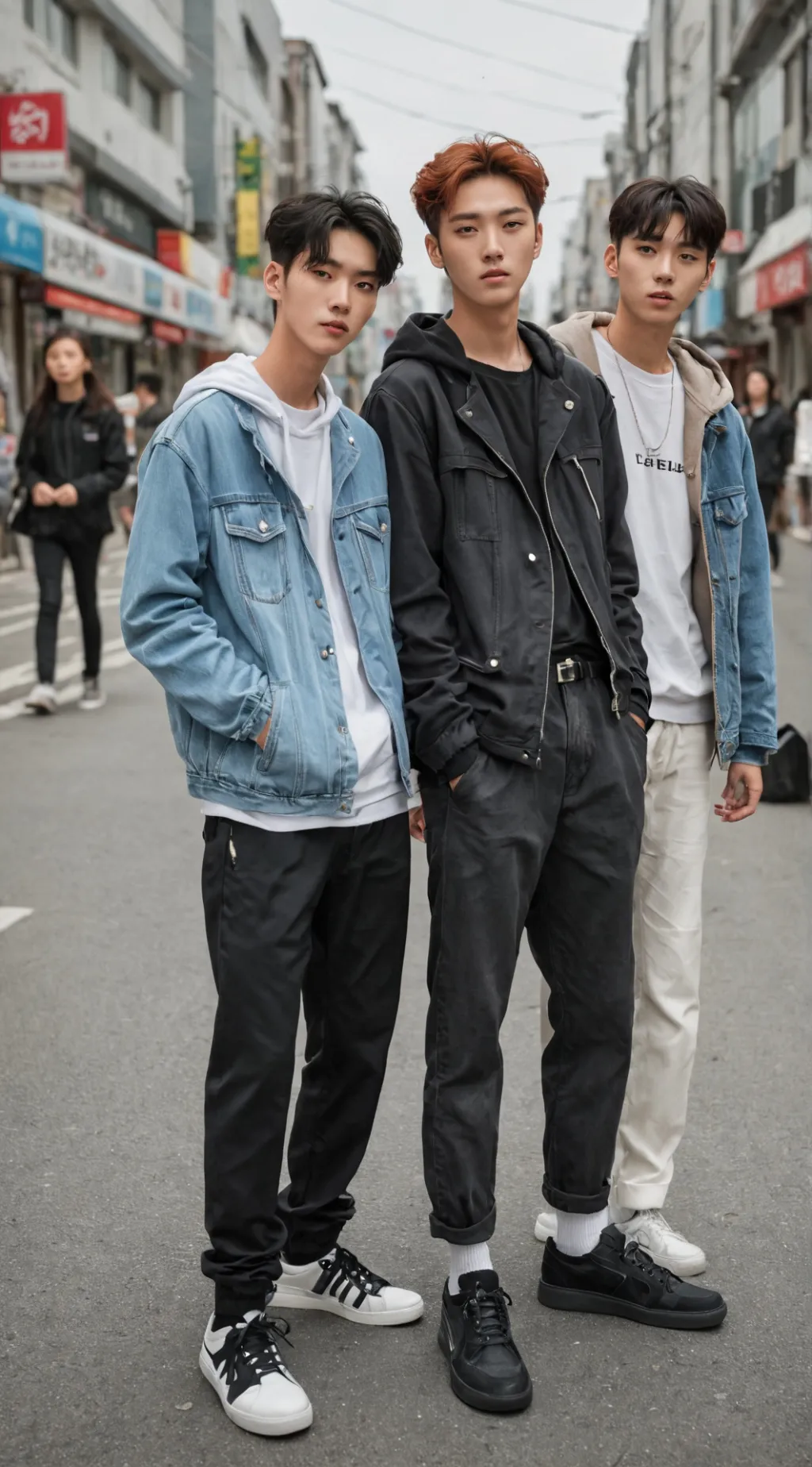 ai character: Strangers background